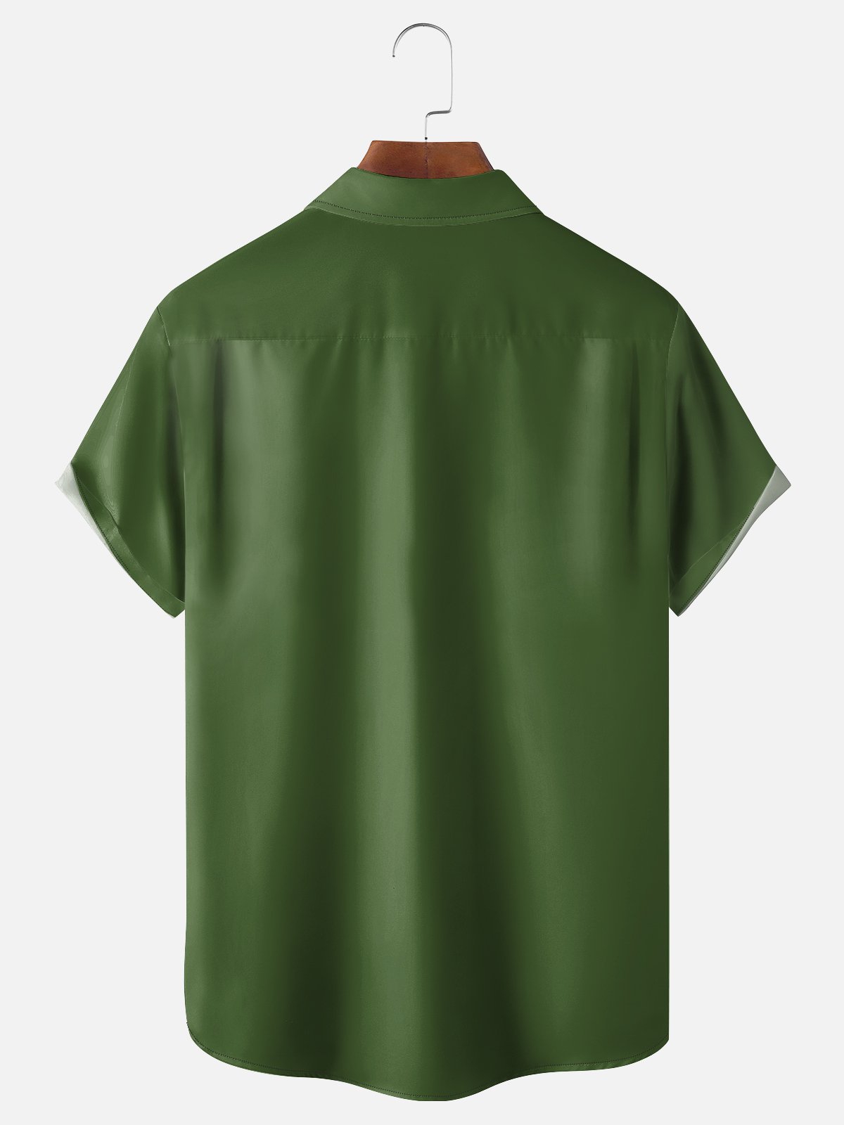 Moisture-wicking Crocodile Chest Pocket Hawaiian Shirt