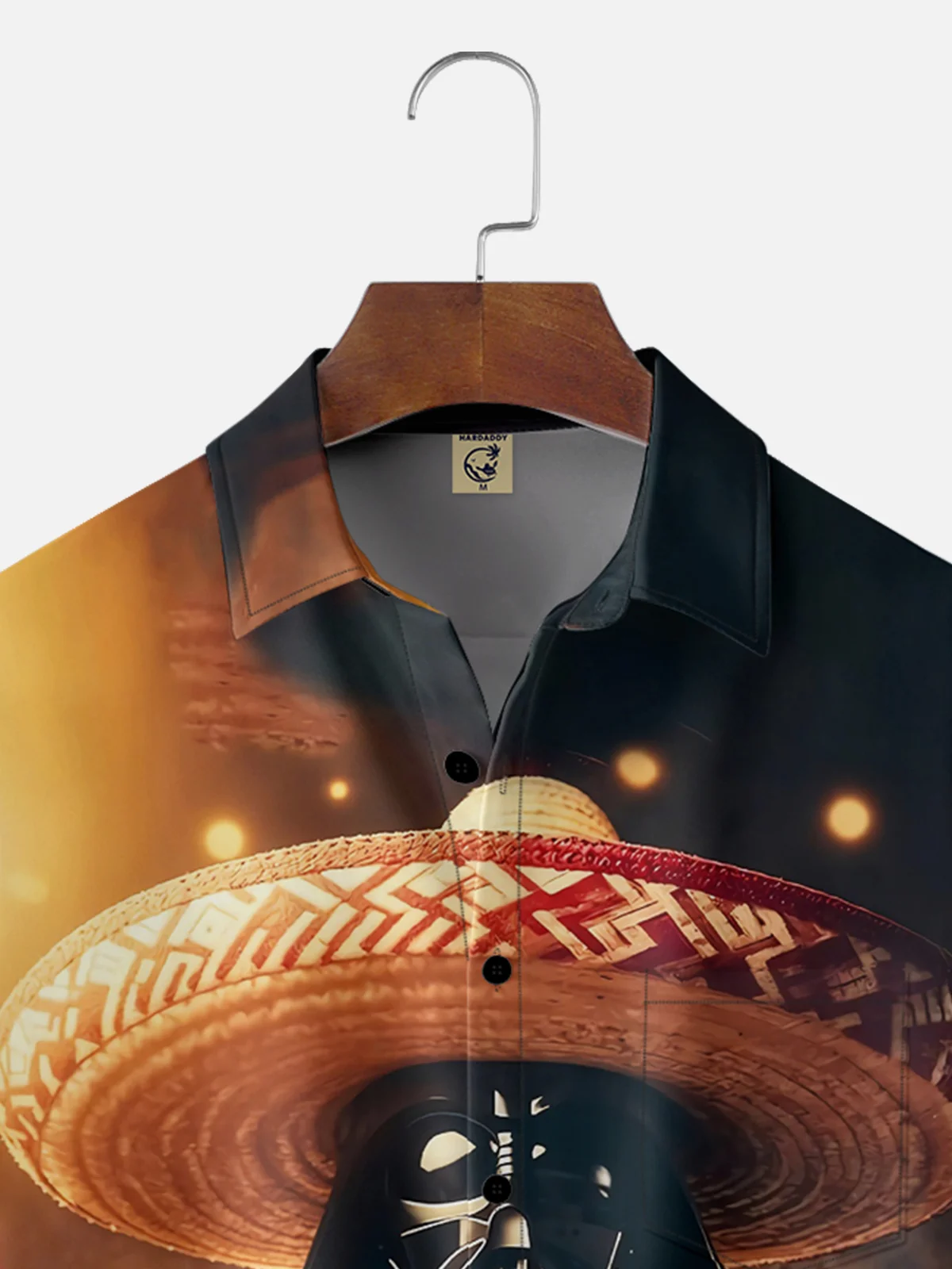 Moisture-wicking Cinco de Mayo Star Warriors Favorite TOCO Chest Pocket Casual Shirt