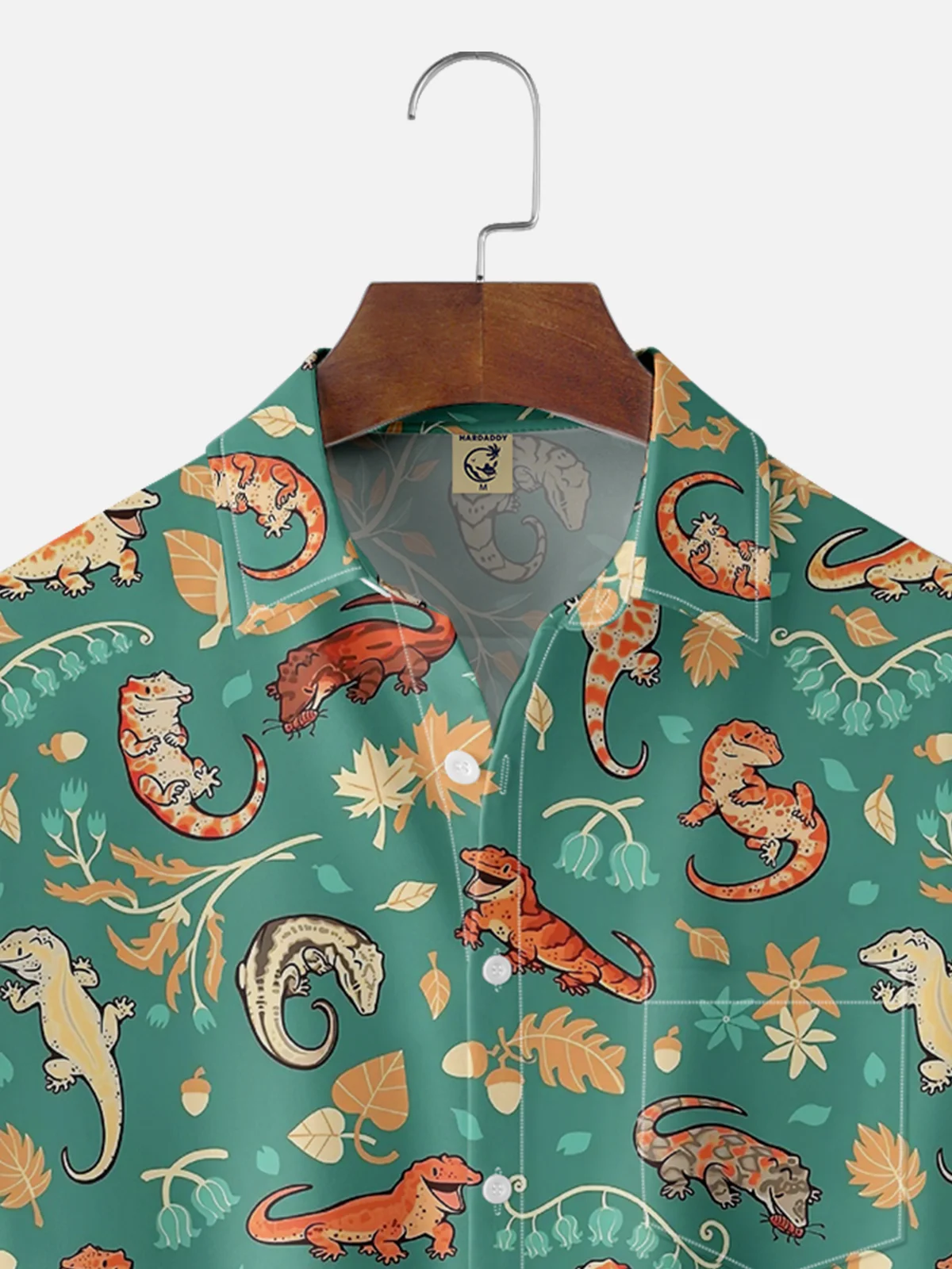 Moisture-wicking Reptile Dysfunction Chest Pocket Casual Shirt