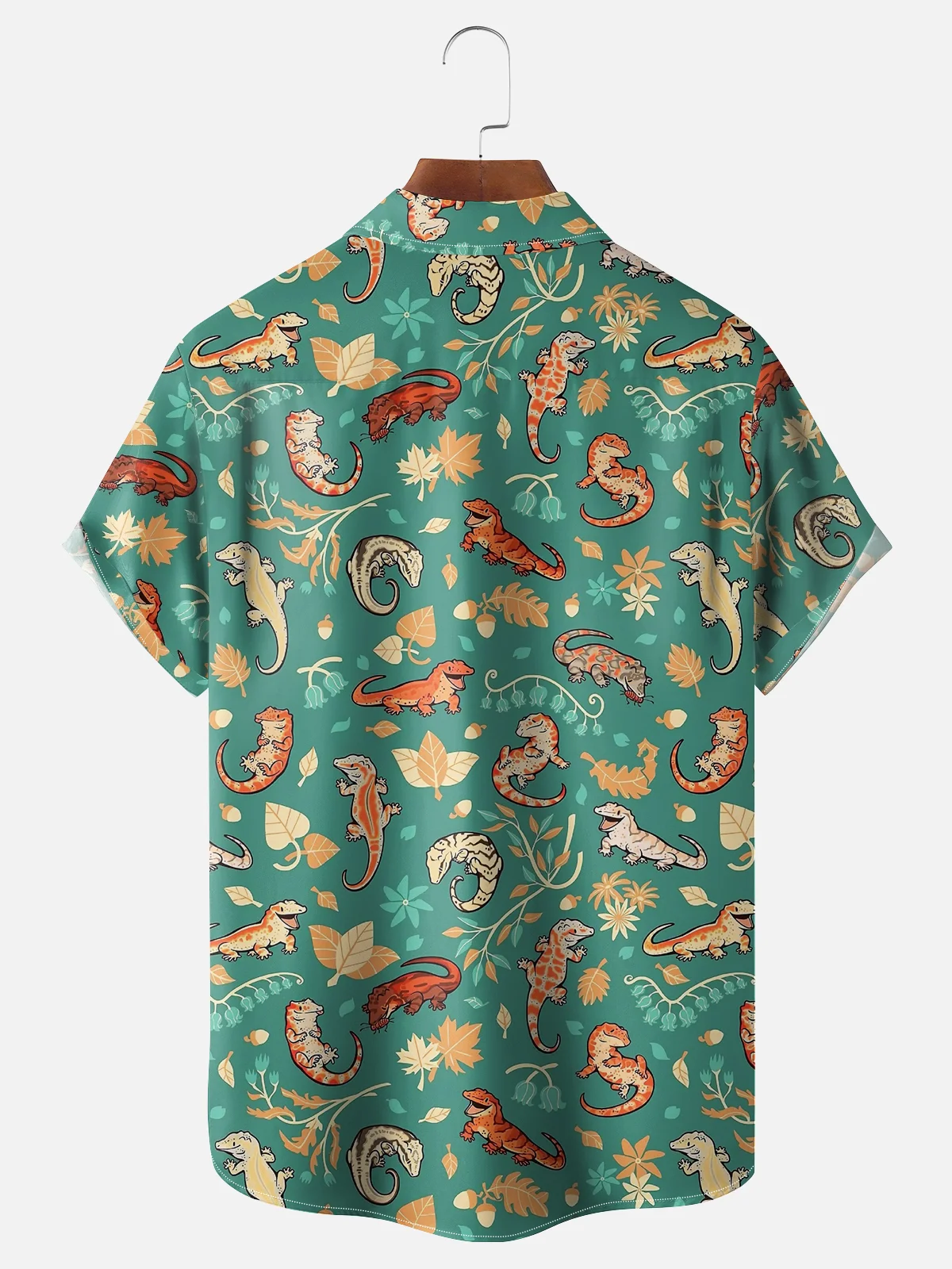 Moisture-wicking Reptile Dysfunction Chest Pocket Casual Shirt