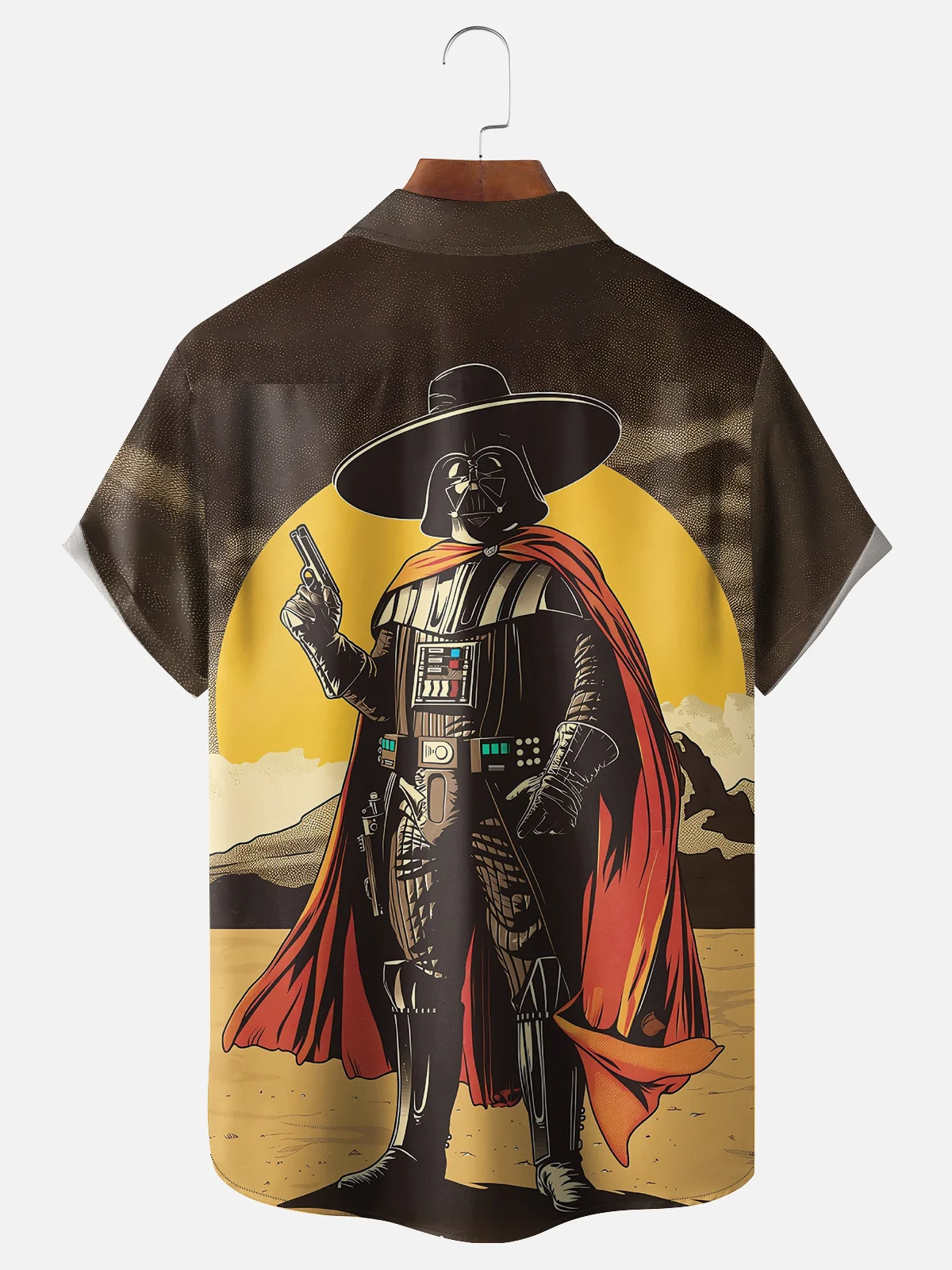 Moisture-wicking Mexican Fun Star Wars Cinco de Mayo Chest Pocket Casual Shirt