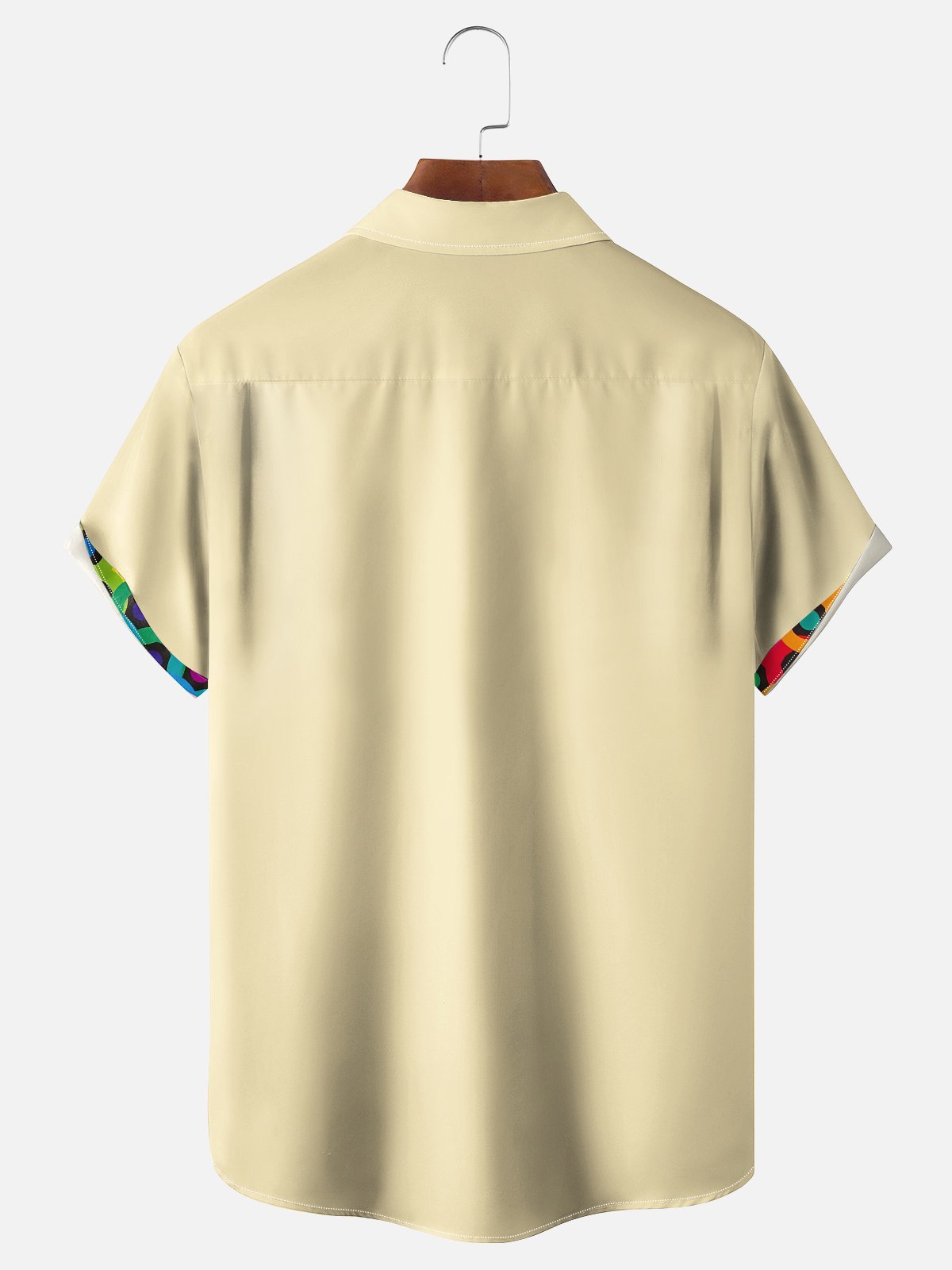 Moisture-wicking Juneteenth African Art Chest Pocket Bowling Shirt