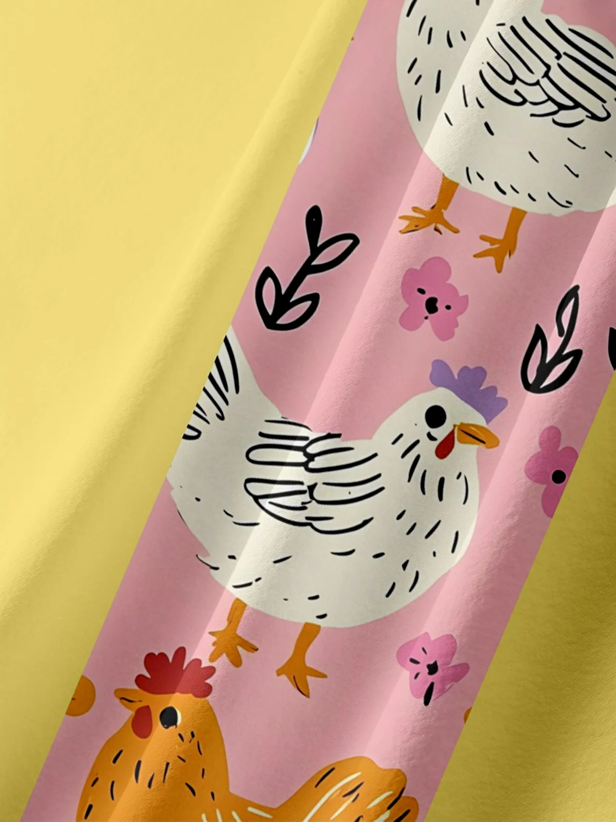 Moisture-wicking Chicken Chest Pocket Bowling Shirt