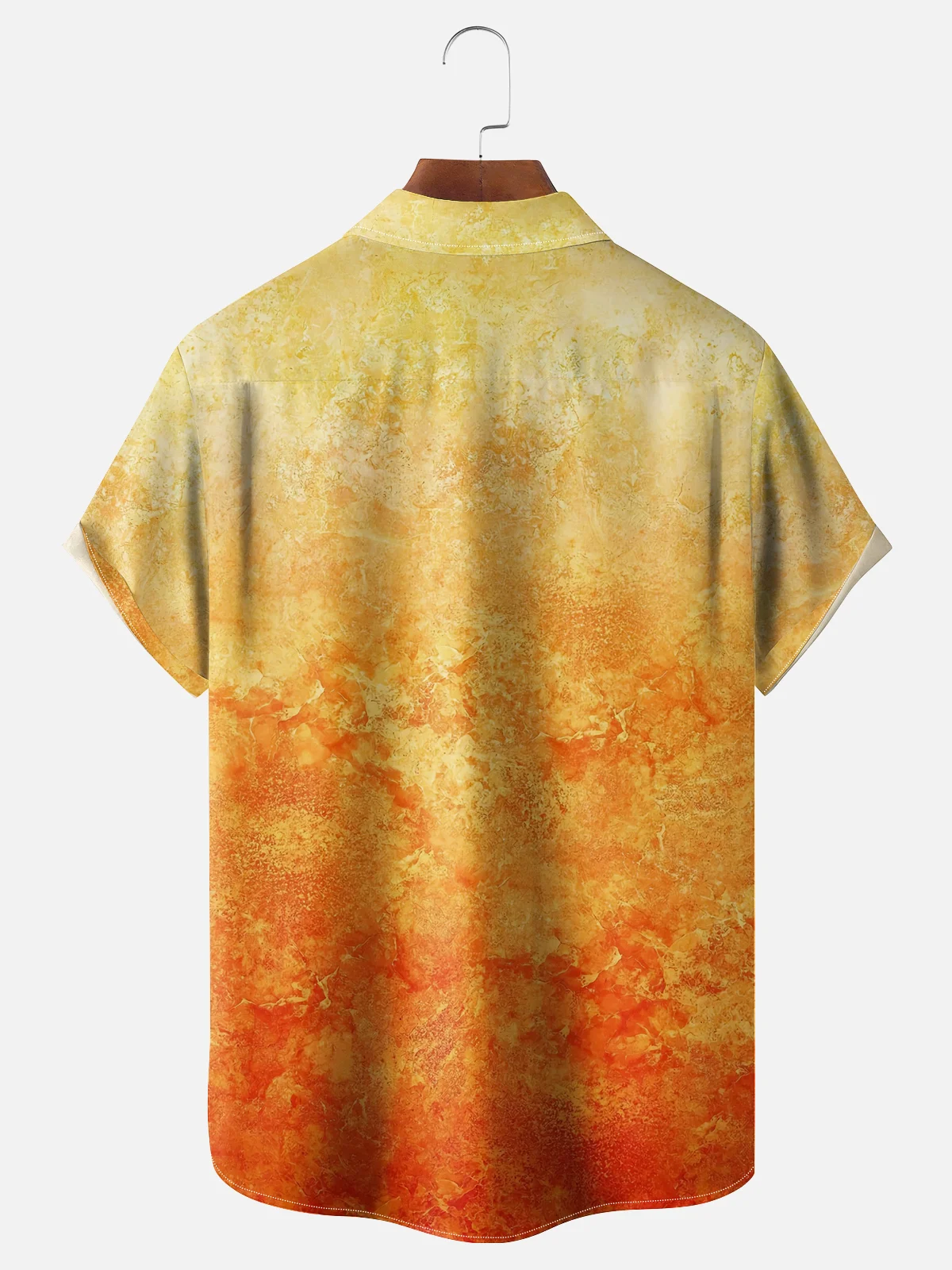 Moisture-wicking Dragon Sushi Wave Chest Pocket Casual Shirt