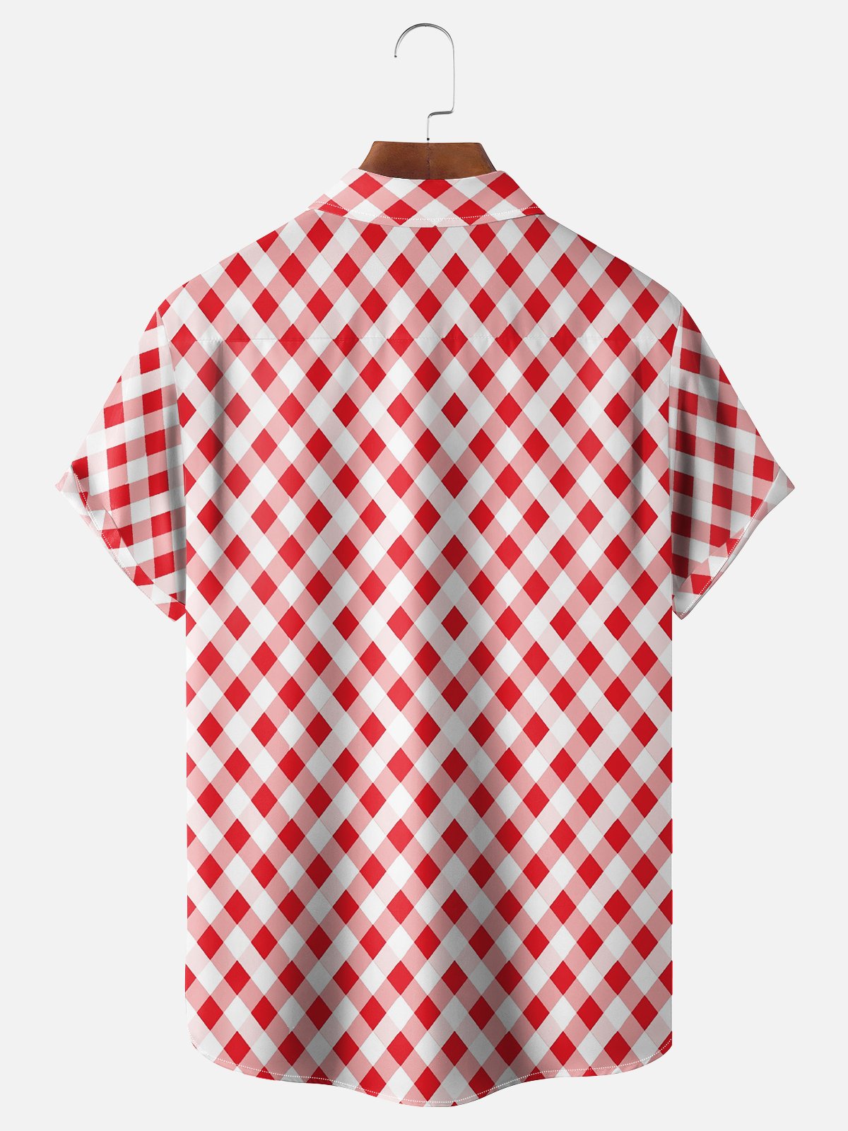 Moisture Wicking Canada Day Maple Leaf Chest Pocket Hawaiian Shirt