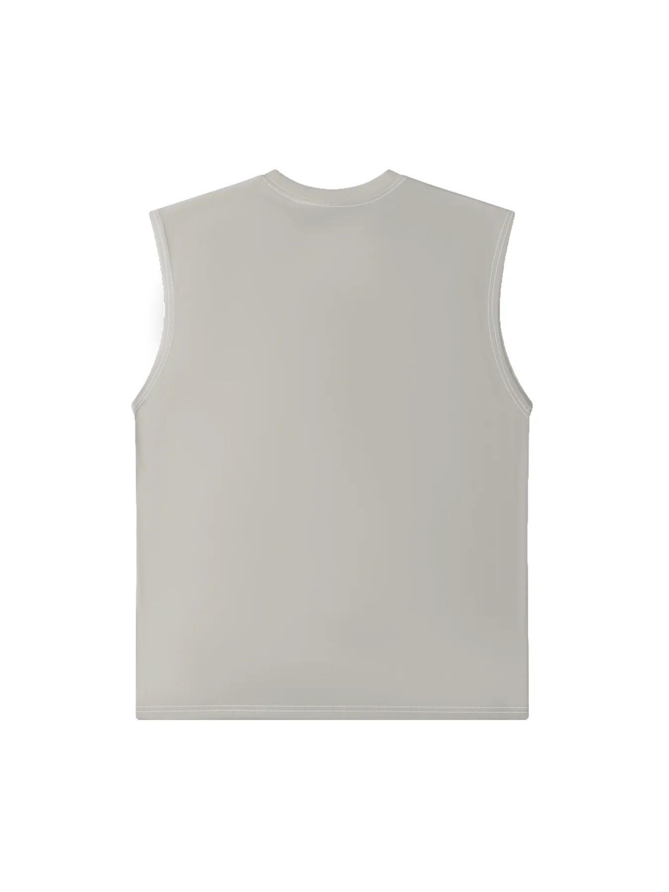 Mens Crewneck Tank Tops Halloween Skull Beach Sleeveless Shirt