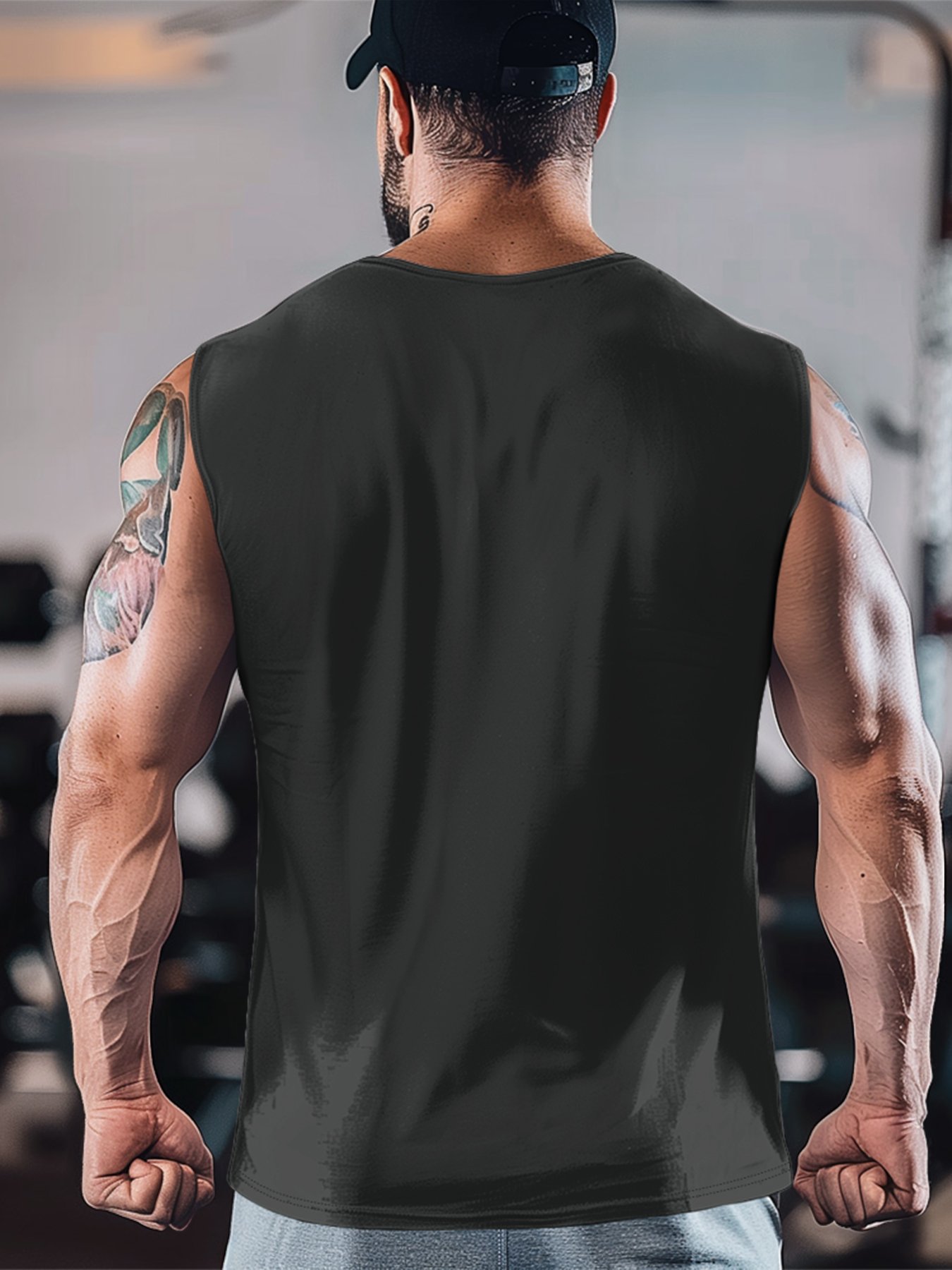 Mens Crewneck Tank Tops Oh Look Nobody Gives A Shit Beach Sleeveless Shirt