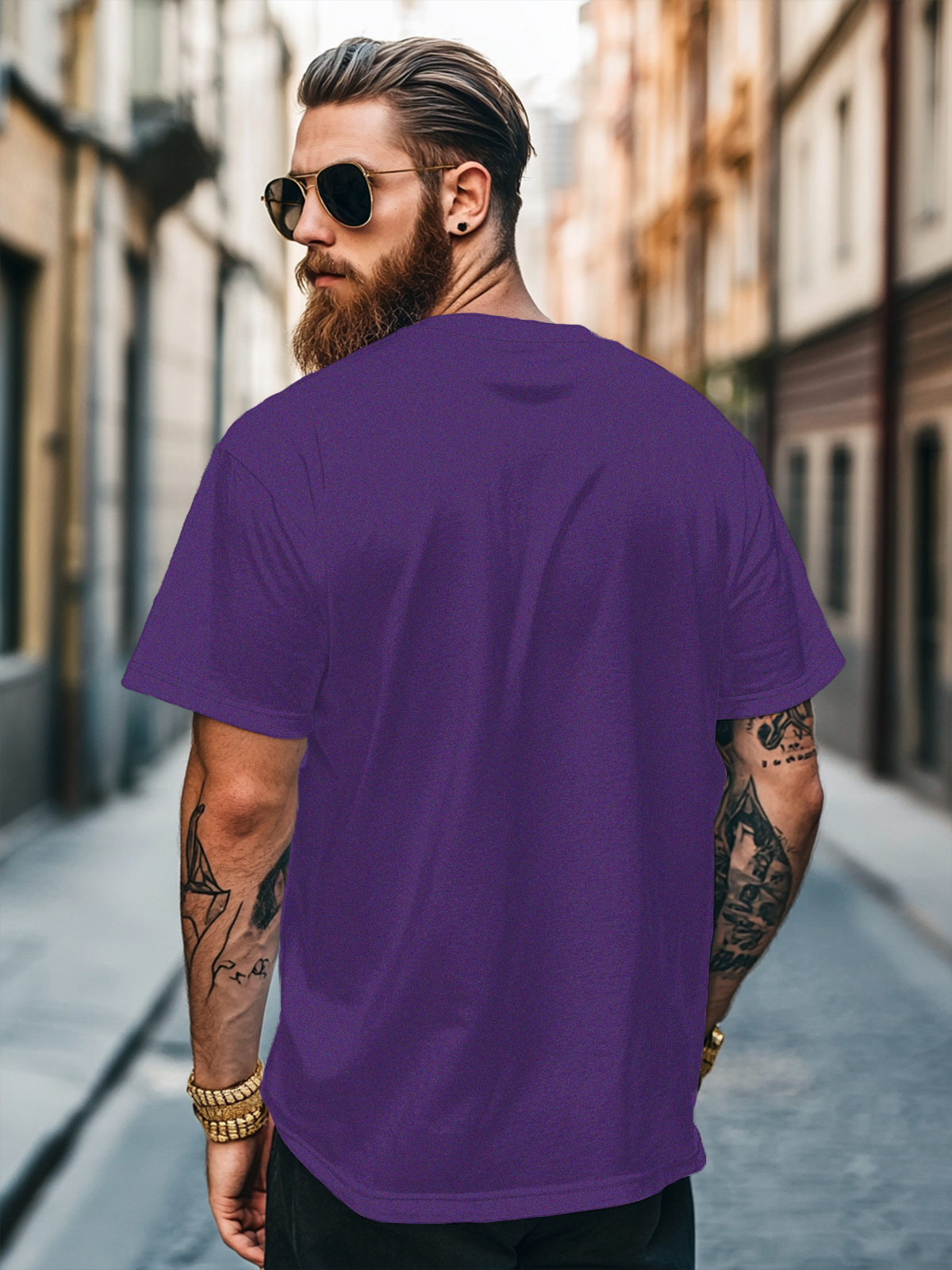 Men's Fun Art Dragon Fitted T-shirts