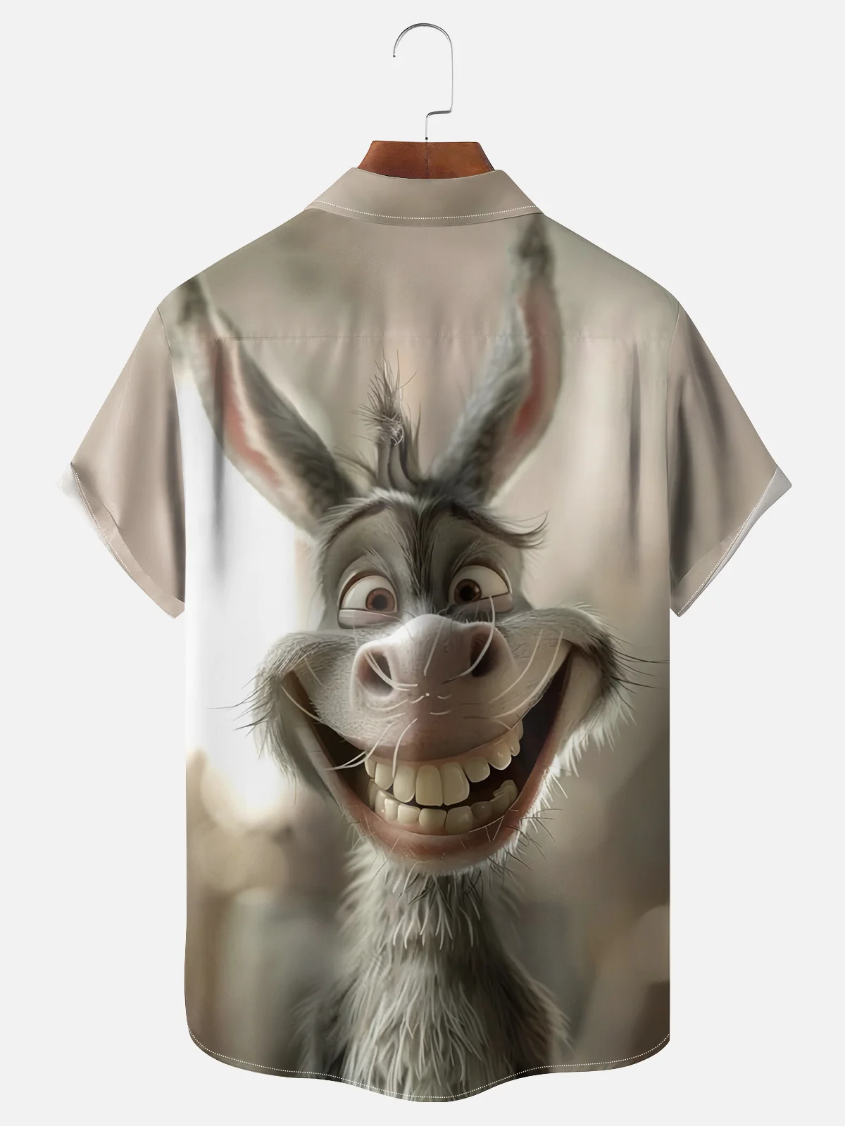 Moisture-wicking Donkey Chest Pocket Hawaiian Shirt