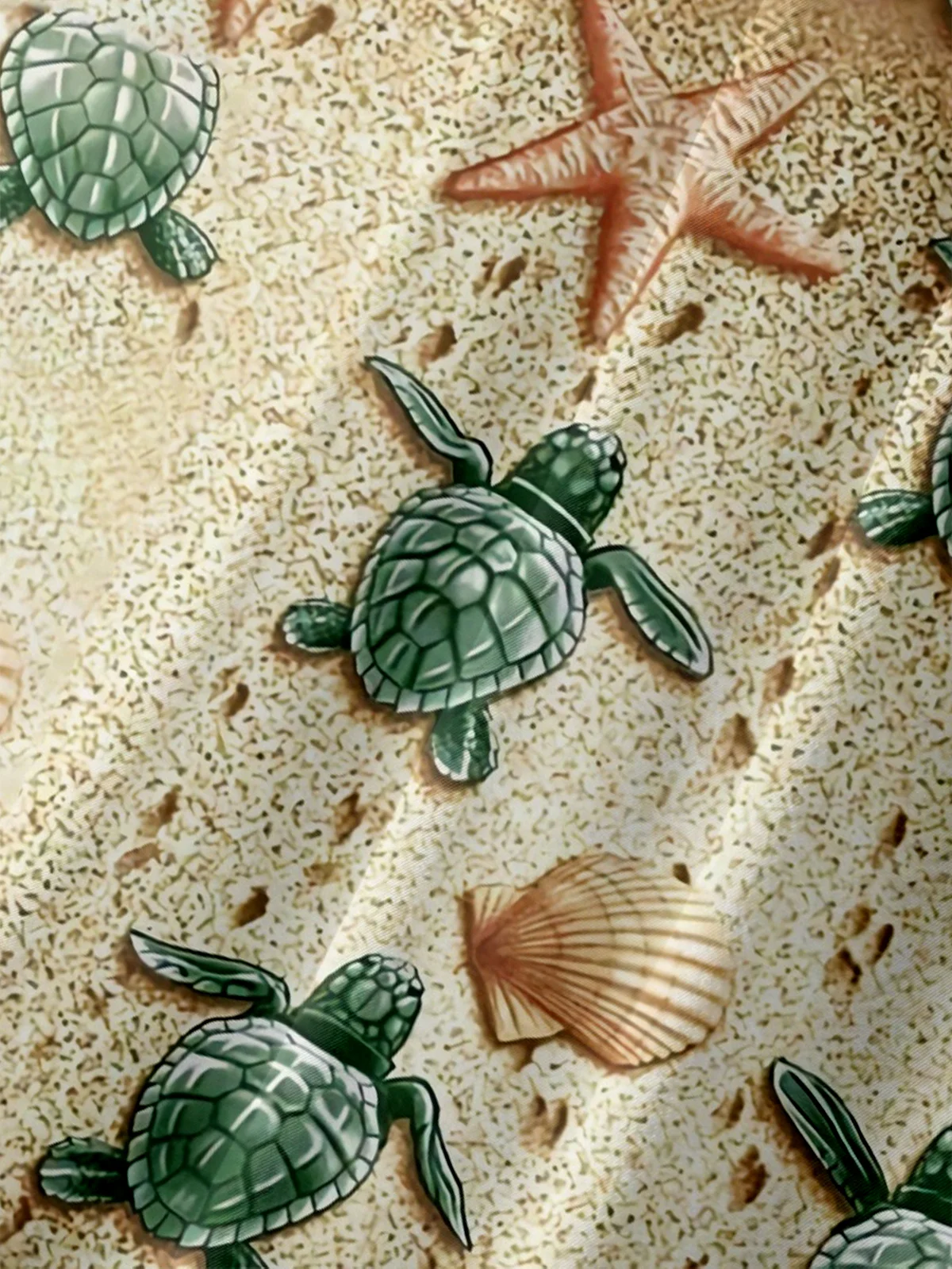 Moisture Wicking Turtle Chest Pocket Hawaiian Shirt