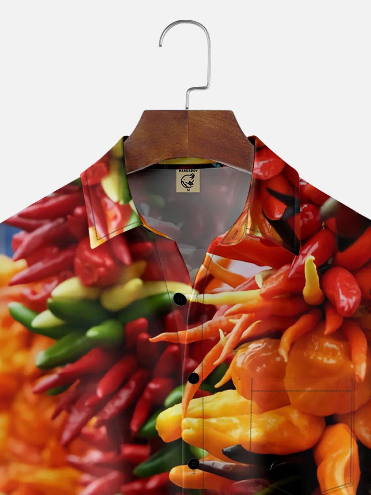 Moisture-wicking Mexican Jalapeno Pepper Chest Pocket Casual Shirt