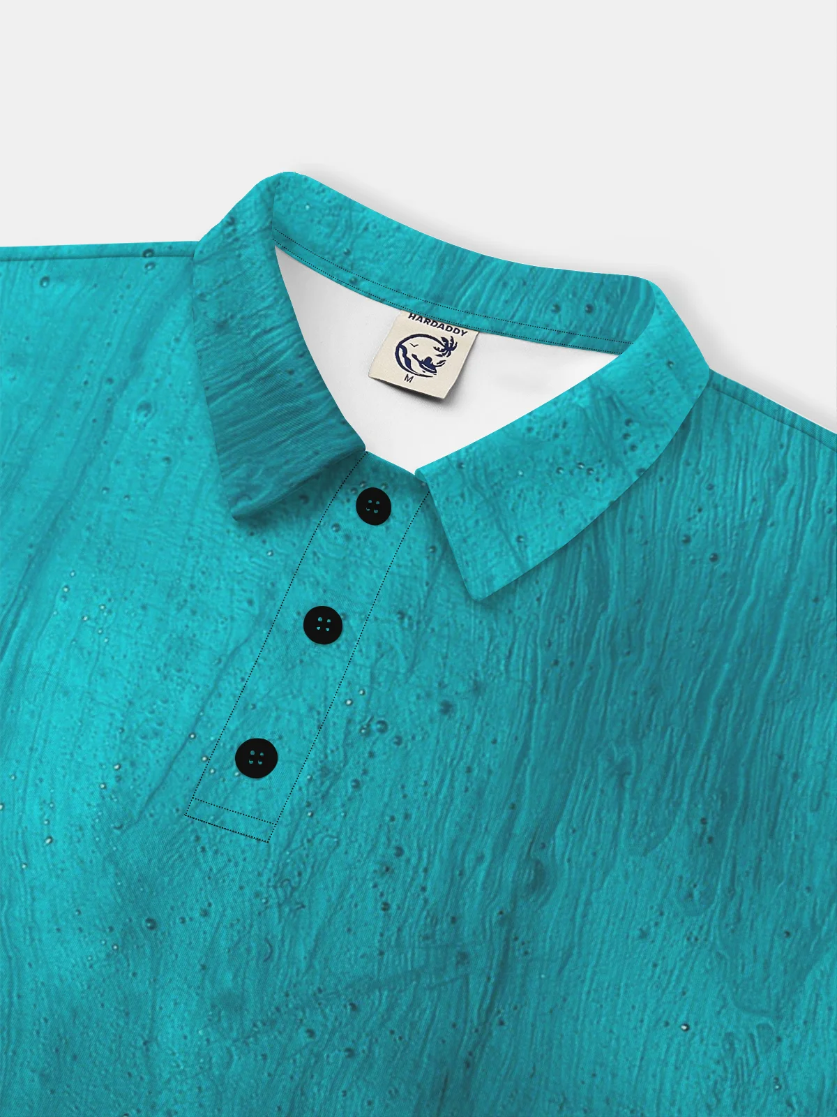 Moisture Wicking Gradient Short Sleeve Golf Polo