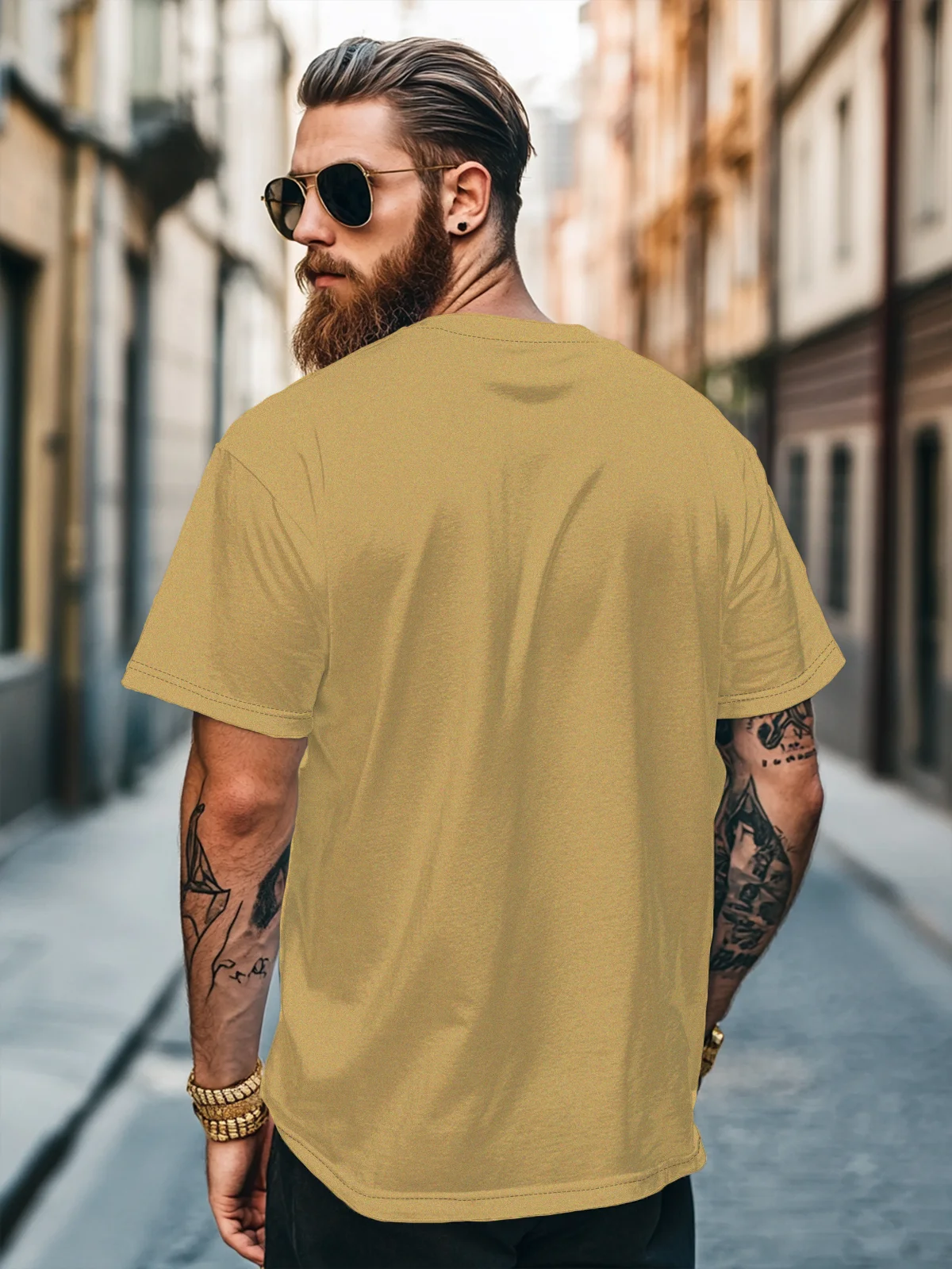 Hardaddy x Kimprut Imut Men's Sloth Cafe Fitted T-shirts