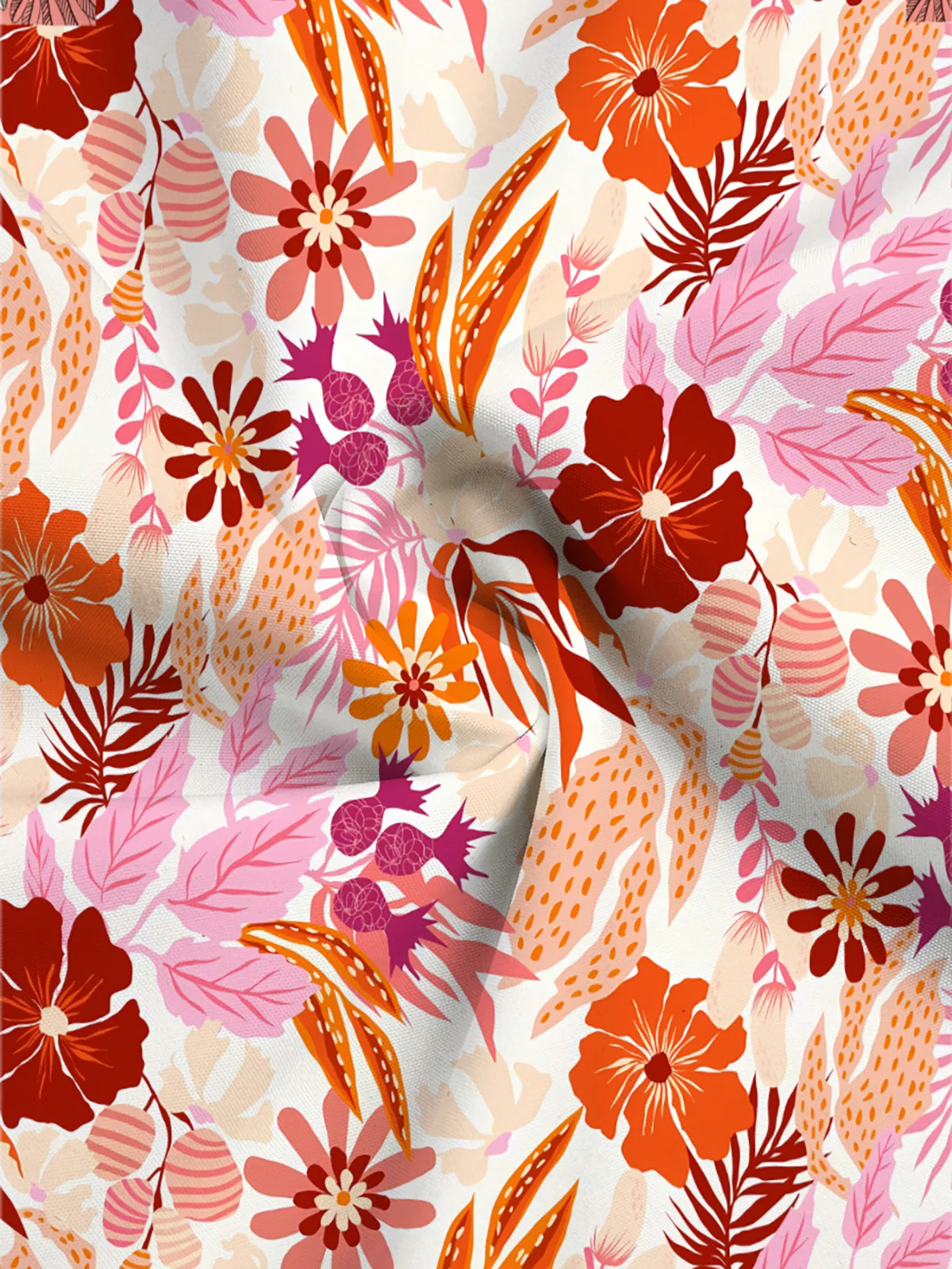 Moisture-wicking Tropical Plants Artistic Hawaiian Shirt