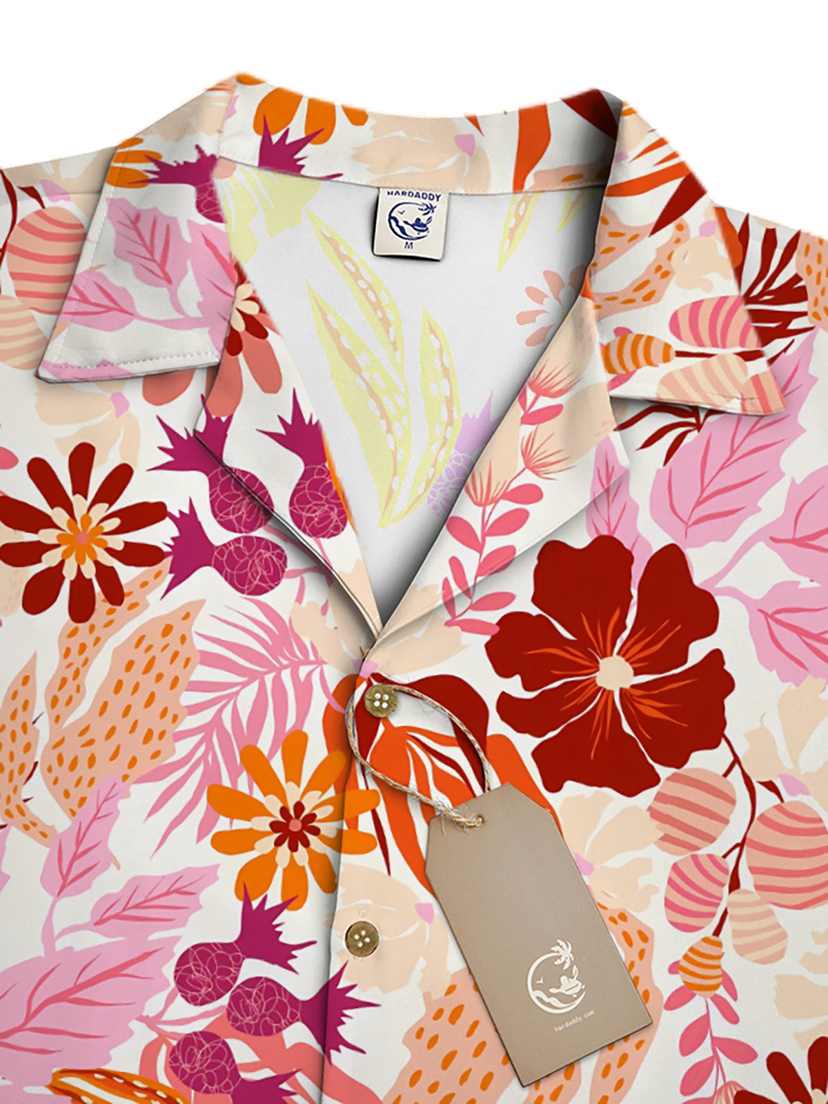 Moisture-wicking Tropical Plants Artistic Hawaiian Shirt