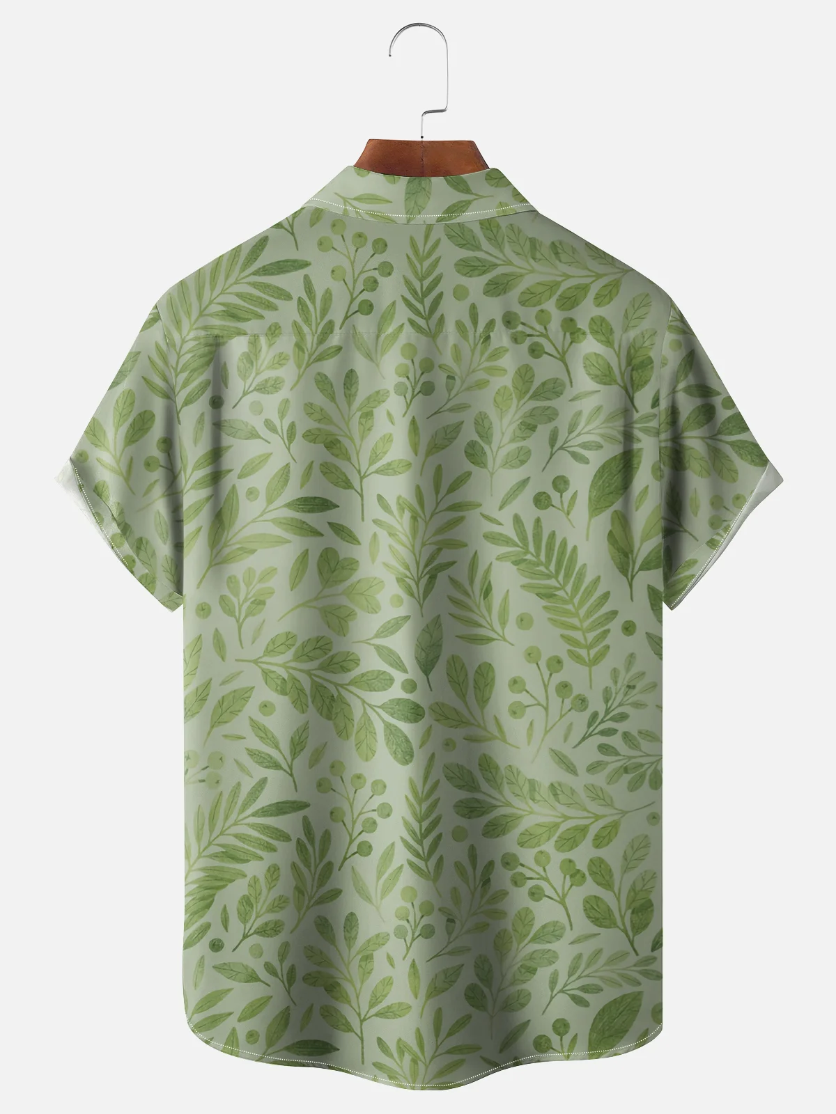 Hardaddy X Artist Kimprut Imut Moisture-wicking Tropical Red Panda Chest Pocket Bowling Shirt
