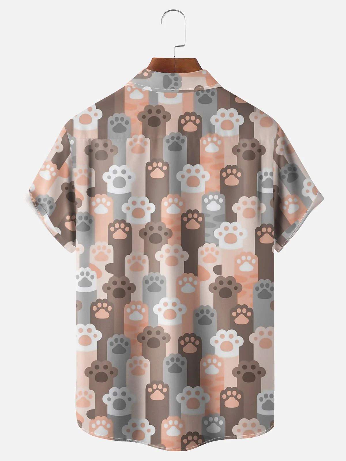 Hardaddy X Artist Kimprut Imut Moisture-wicking Cute Cats Chest Pocket Casual Shirt