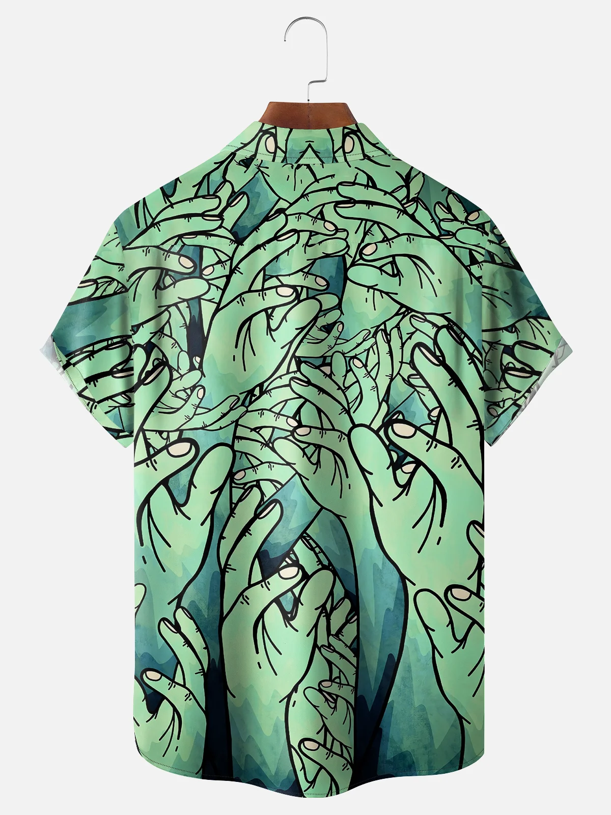 Hardaddy x Stephen Wade Moisture-wicking Palm Forest Art Painting Hawaiian Shirt