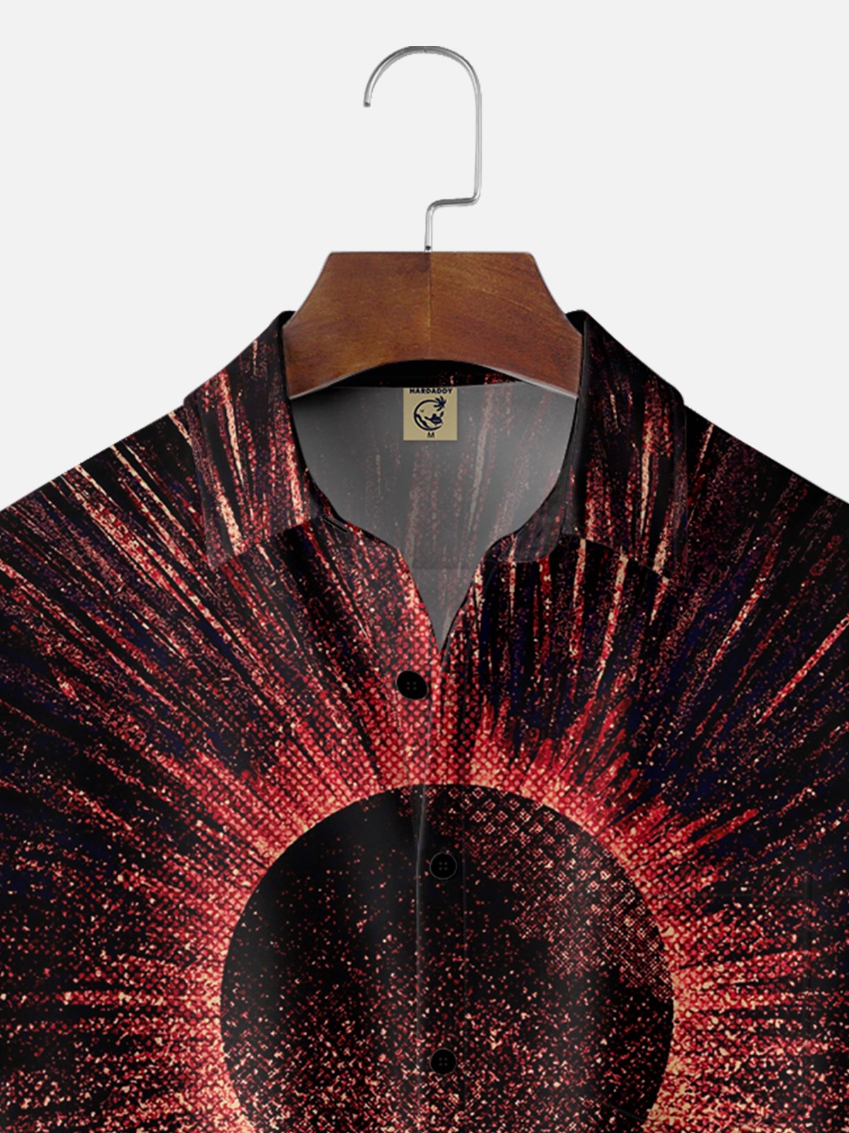 Hardaddy x Stephen Wade Moisture-wicking Avant-garde Mountain Sunset Hawaiian Shirt