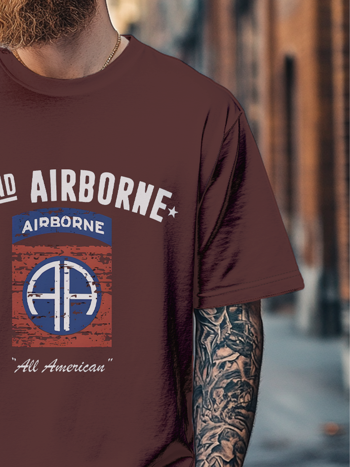Men's 82nd Airborne Division Art Fitted T-shirts