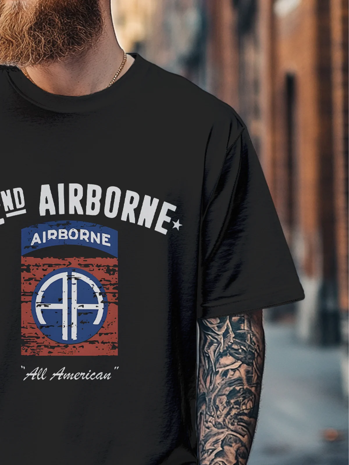 Men's 82nd Airborne Division Art Fitted T-shirts