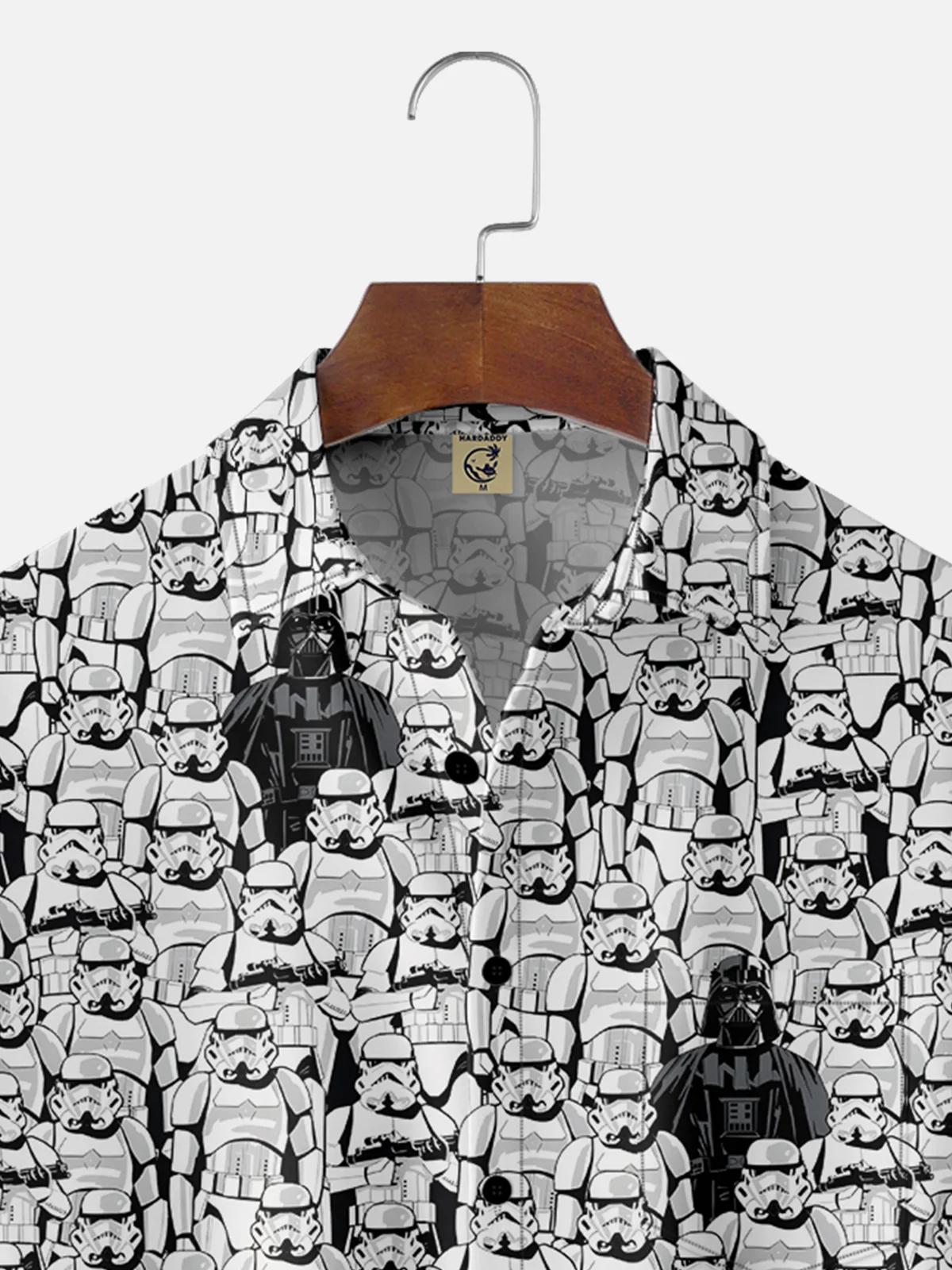 Moisture Wicking Star Wars Fighter Chest Pocket Hawaiian Shirt