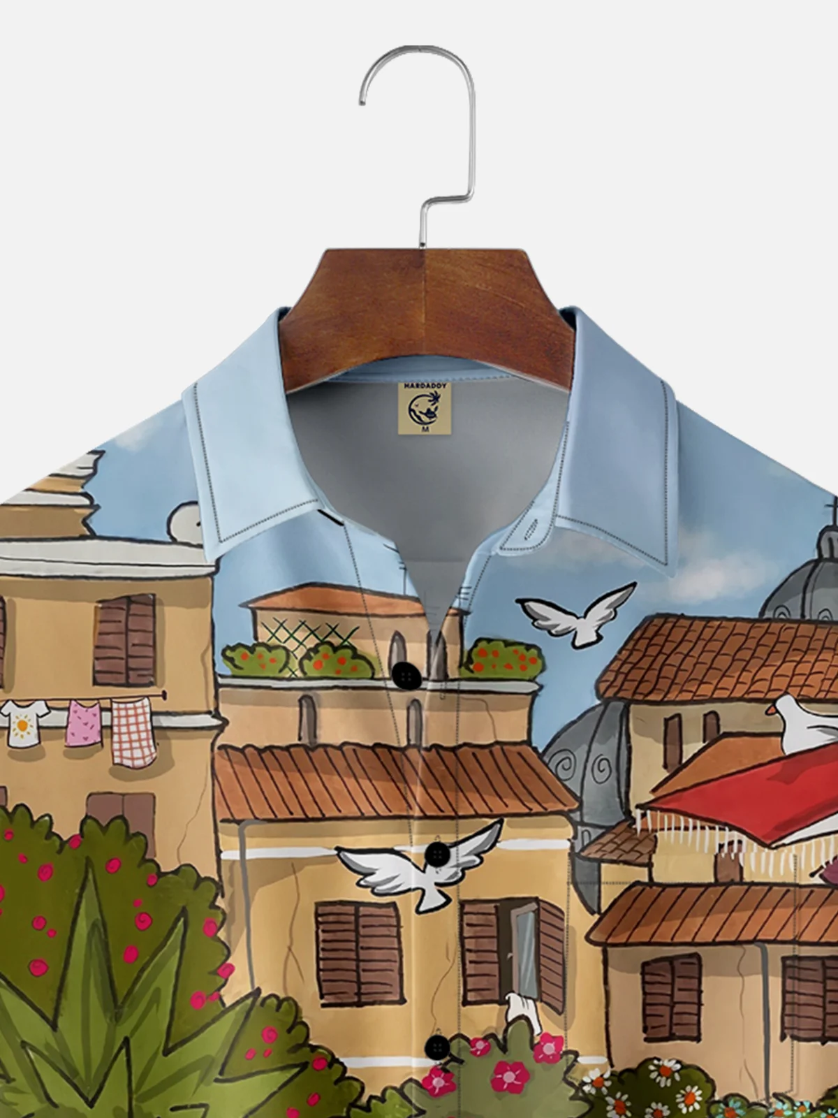 Moisture-wicking Art Cat Gardener Chest Pocket Casual Shirt