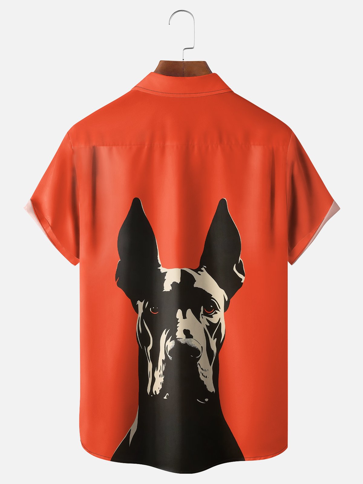 Moisture-wicking Doberman Chest Pocket Casual Shirt