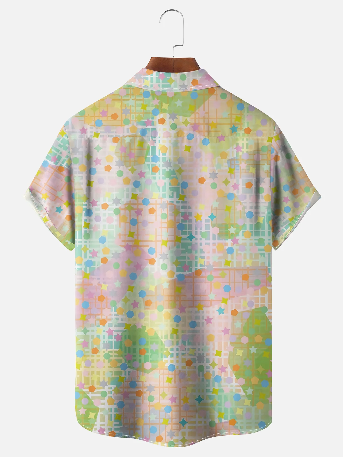 Hardaddy x Coffee Man Moisture Wicking Alien Orangutan Coconut Tree Chest Pocket Hawaiian Shirt