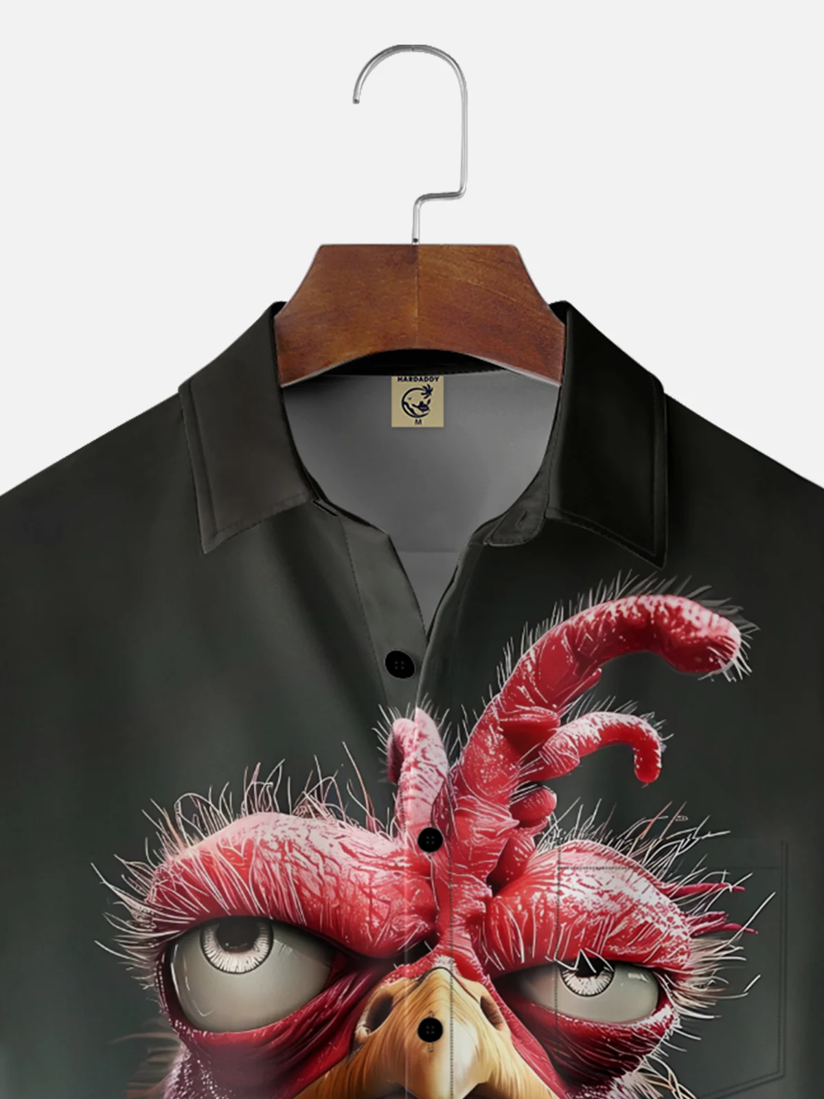 Moisture-wicking Rooster Chest Pocket Casual Shirt