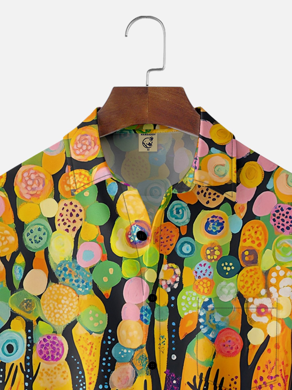 Hardaddy X Artist Kathleen Shimmield Moisture-wicking Landscape Forest Chest Pocket Hawaiian Shirt