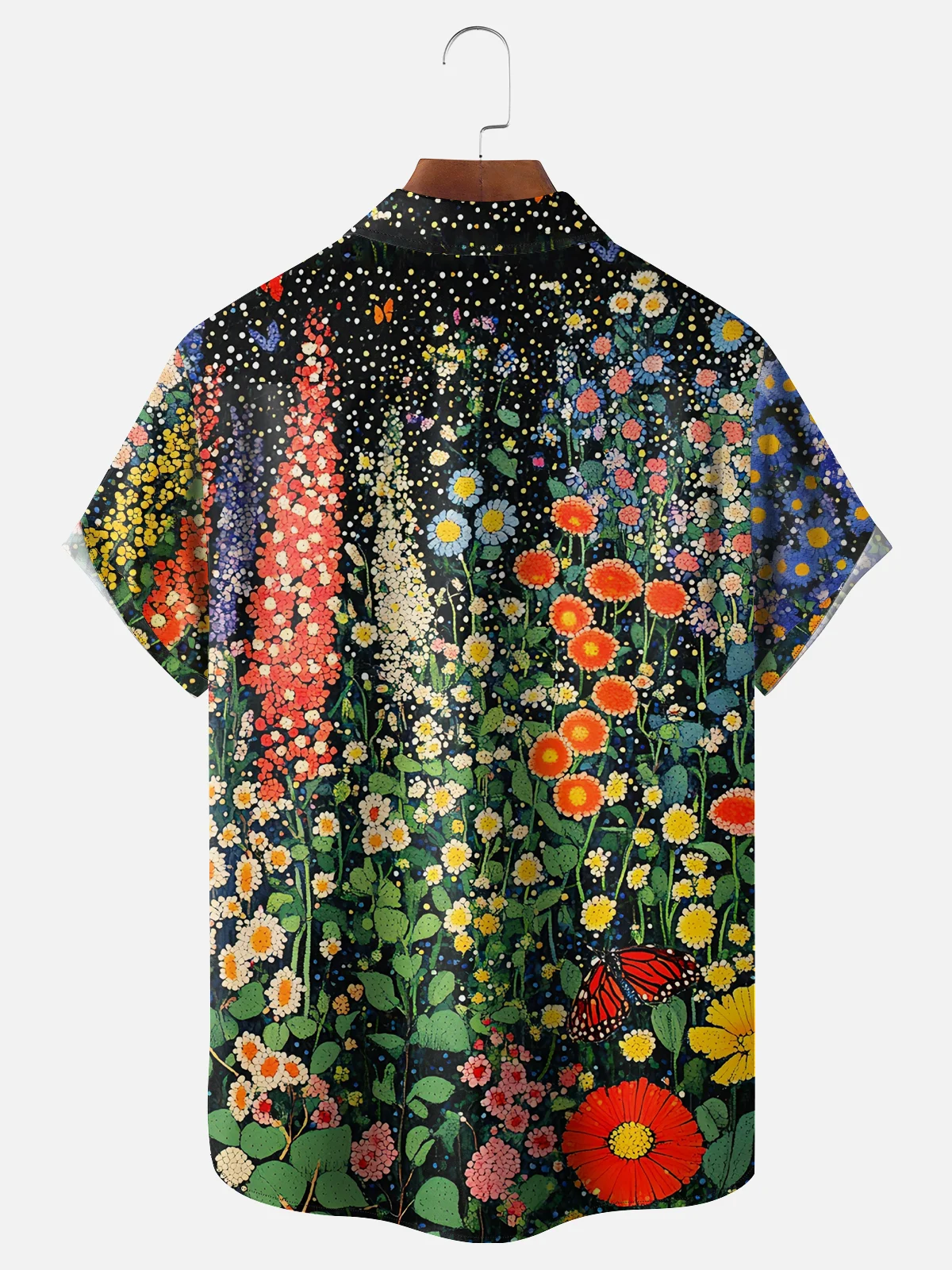 Hardaddy X Artist Kathleen Shimmield Moisture-wicking Floral Chest Pocket Hawaiian Shirt
