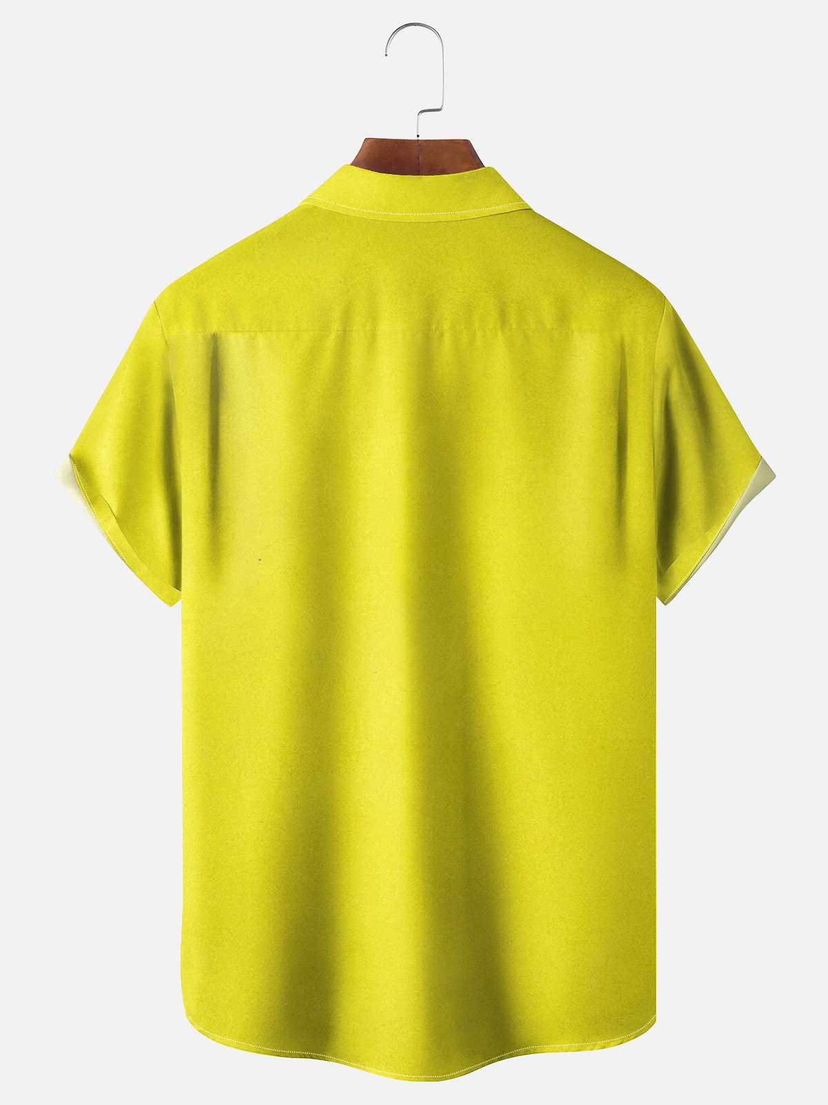 Hardaddy X Coffee Man Moisture Wicking Funny Duck Chest Pocket Bowling Shirt