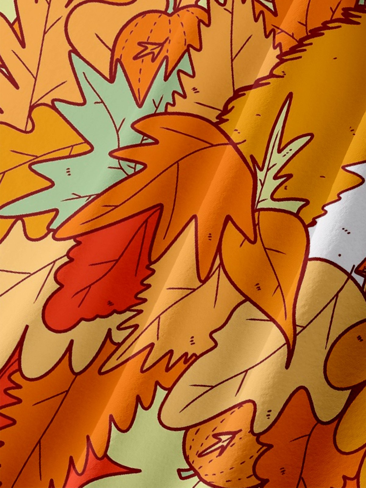 Hardaddy X Artist Stephen Wade Moisture-wicking Magic Fox Chest Pocket Hawaiian Shirt