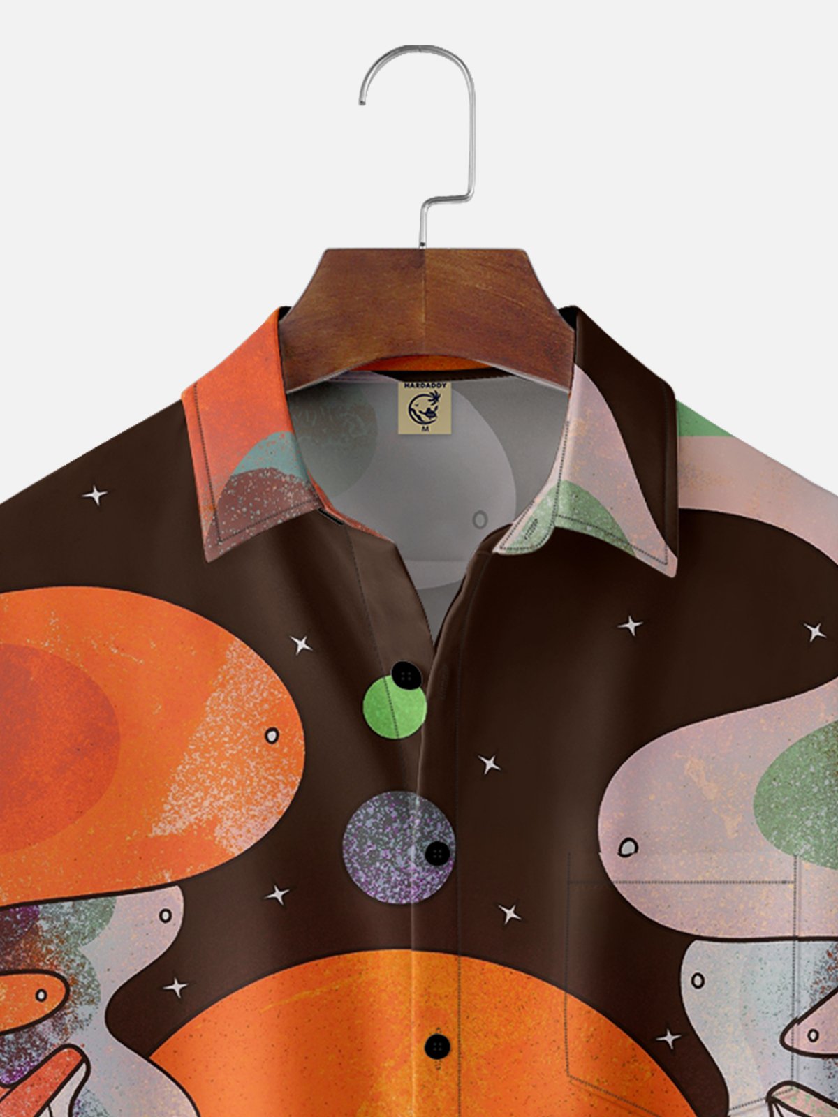 Hardaddy X Artist Stephen Wade Moisture-wicking Landscape Chest Pocket Hawaiian Shirt