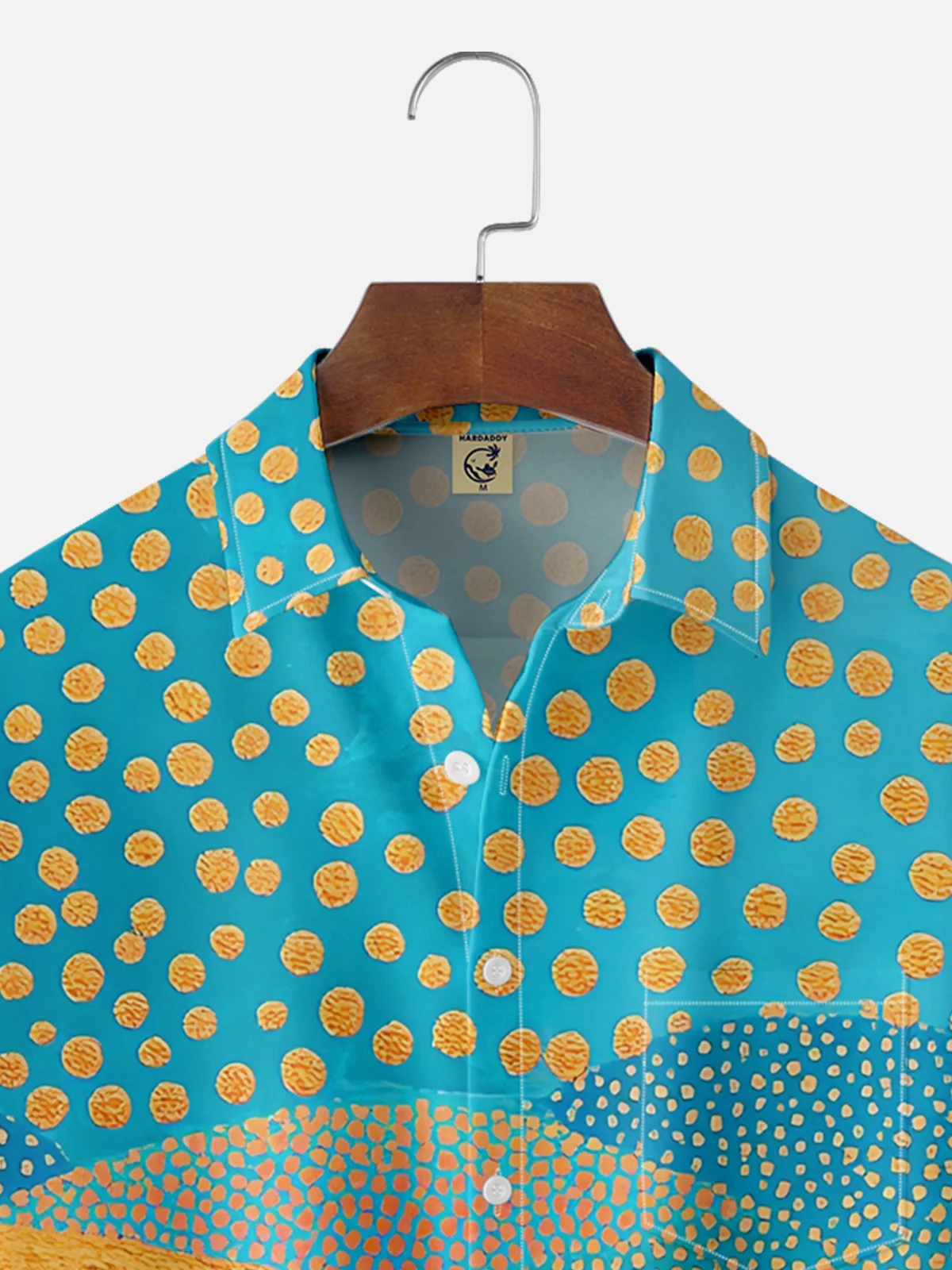 Hardaddy X Artist Kathleen Shimmield Landscape Cherry Blossom Tree Chest Pocket Hawaiian Shirt