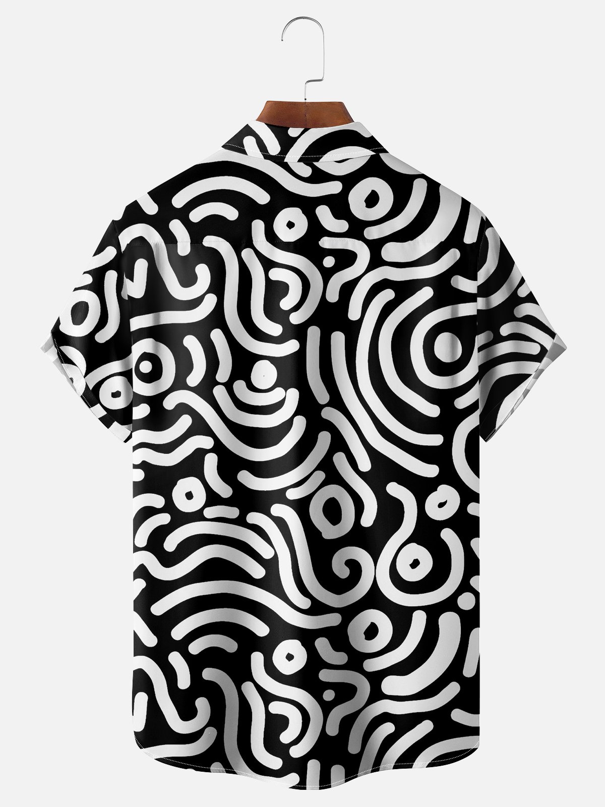 Hardaddy X Artist Ana Cristina Ruiz Leon Geomatric Chest Pocket Hawaiian Shirt