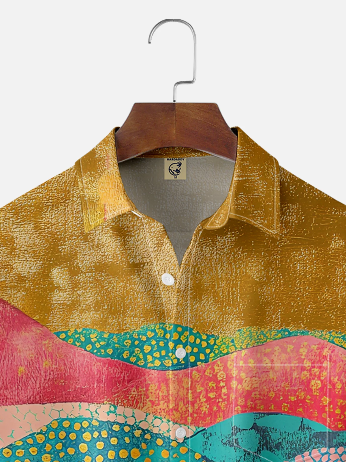 Hardaddy X Artist Kathleen Shimmield Moisture-wicking Landscape Forest Chest Pocket Hawaiian Shirt