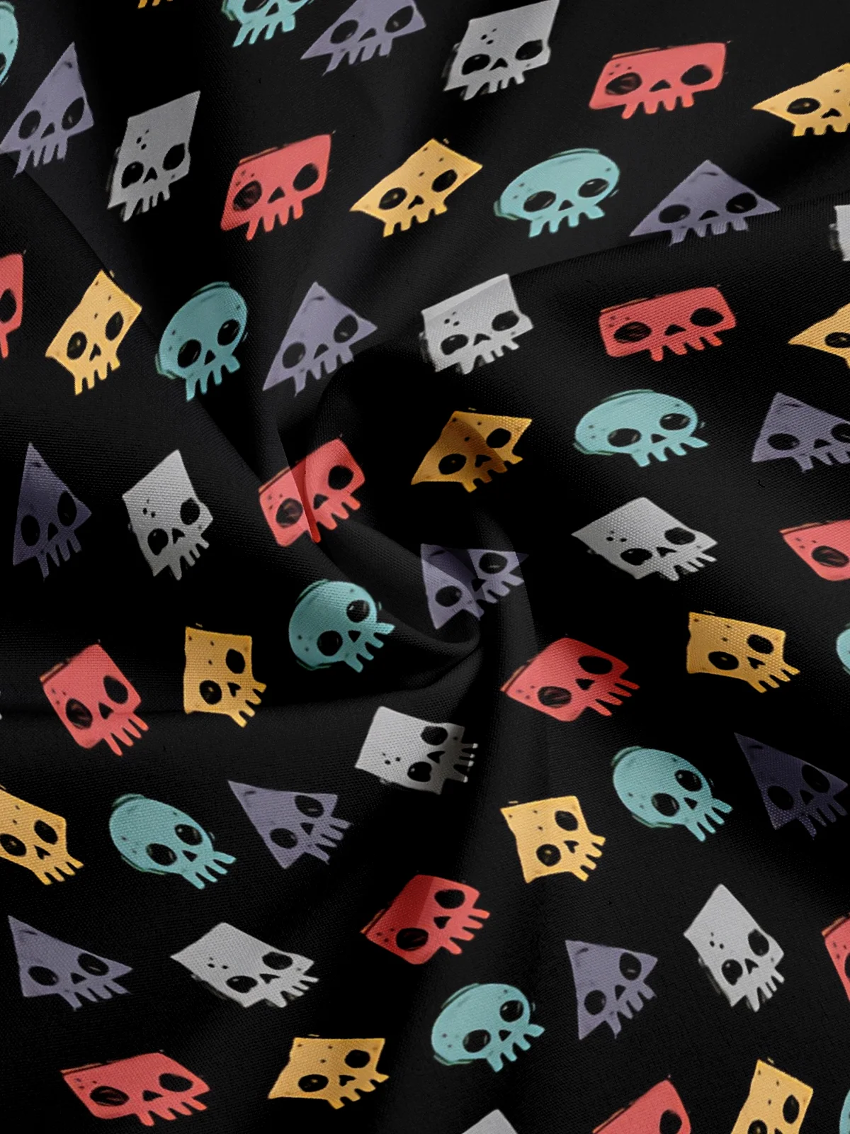 Hardaddy X Artist Walmazan Moisture-wicking Skull Aloha Shirt