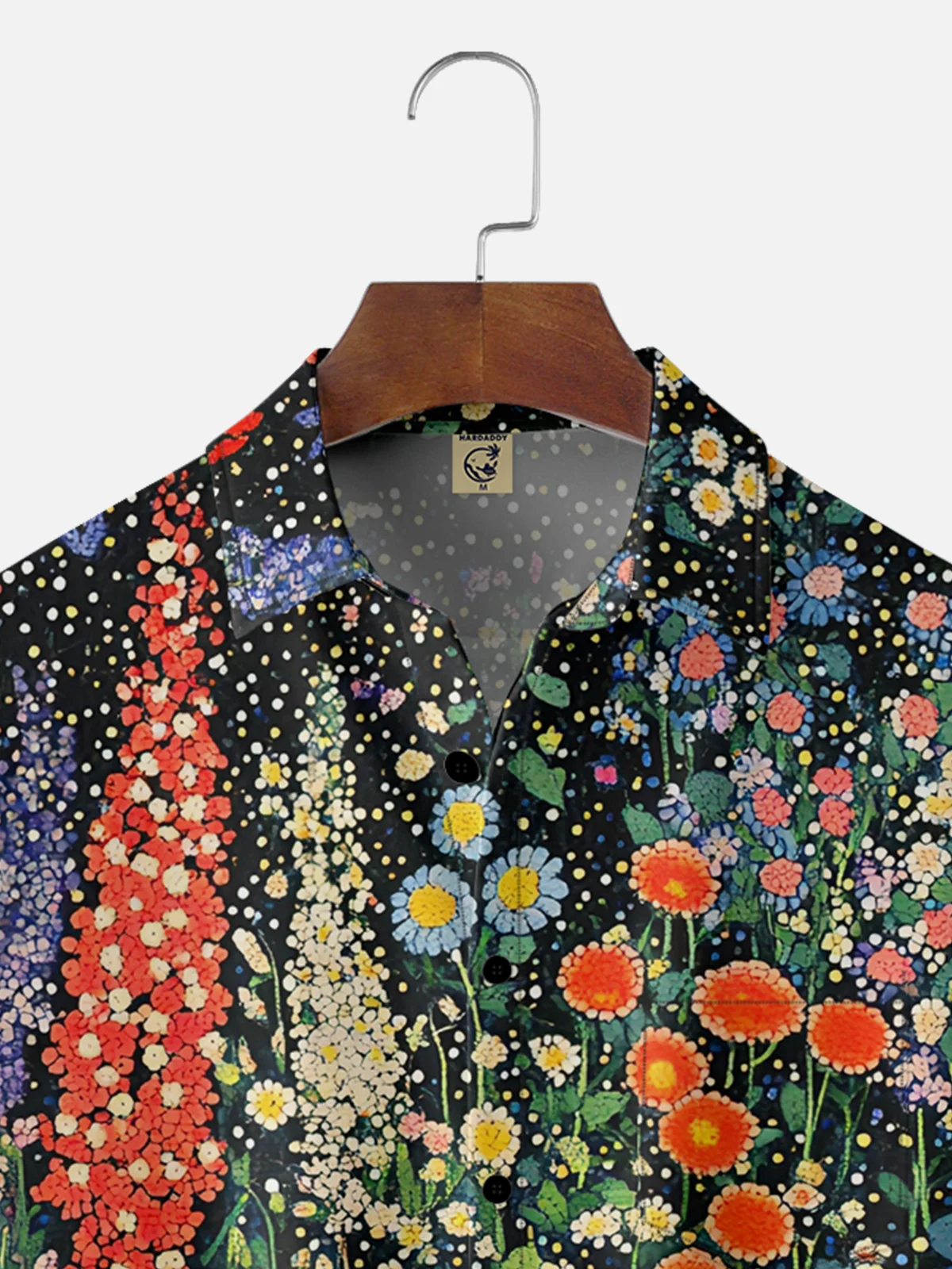 Hardaddy X Artist Kathleen Shimmield Moisture-wicking Floral Chest Pocket Hawaiian Shirt