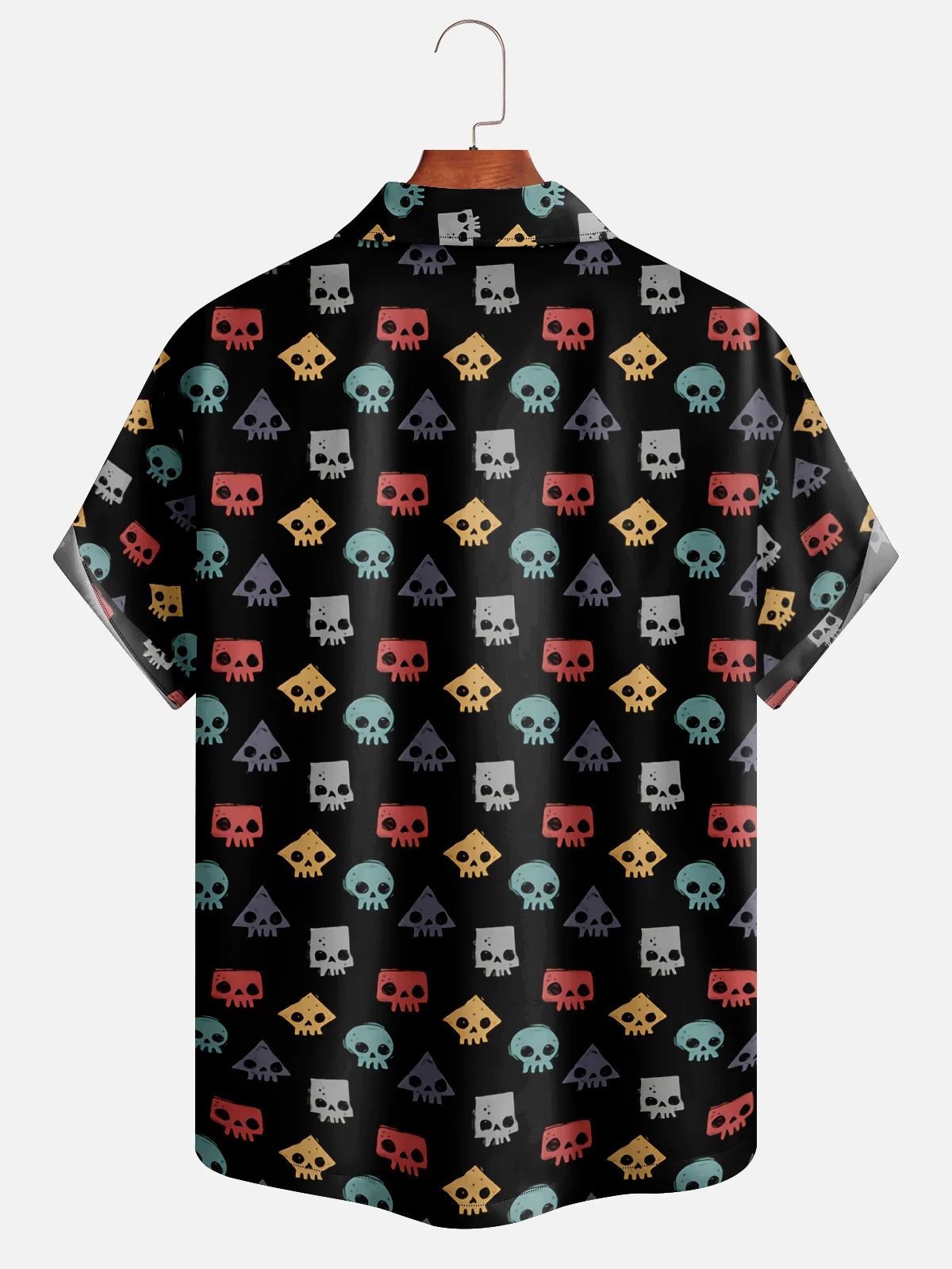 Hardaddy X Artist Walmazan Moisture-wicking Skull Aloha Shirt