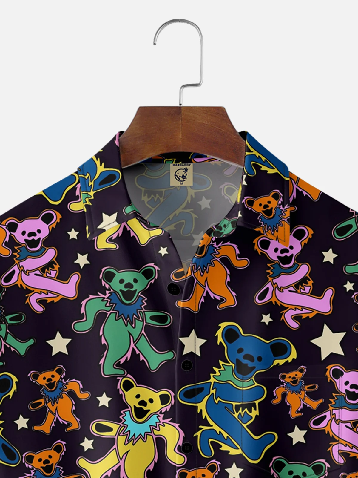 Hardaddy X Artist Ana Cristina Ruiz Leon Bear Chest Pocket Hawaiian Shirt