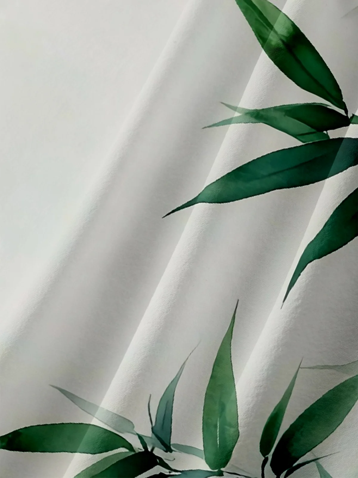 Moisture Wicking Japanese Culture Gradient Color Bamboo Chest Pocket Hawaiian Shirt