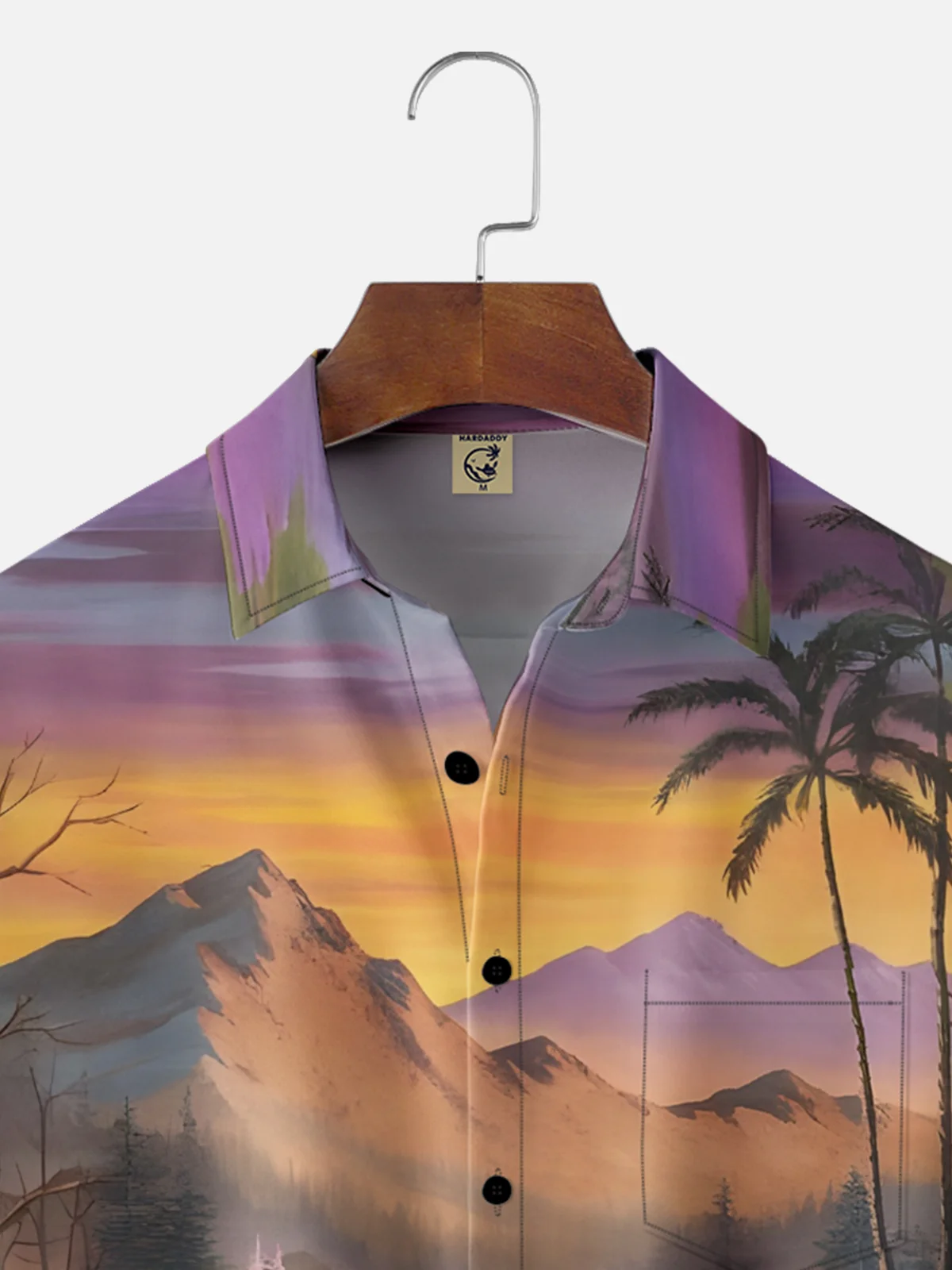 Moisture-wicking Landscape Chest Pocket Casual Shirt
