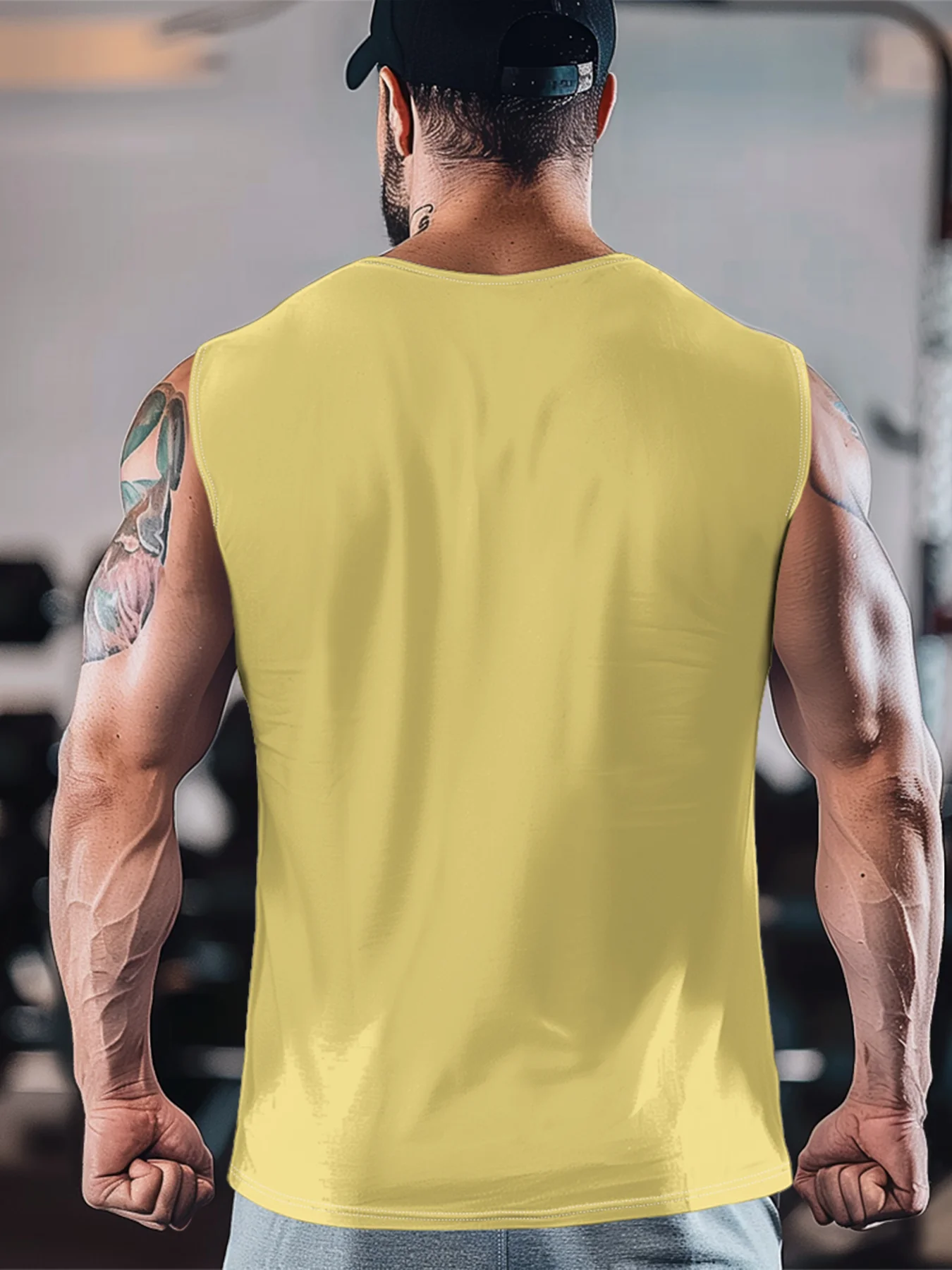 Hardaddy X Artist Coffee Man Mens Crewneck Tank Tops Beer Beach Sleeveless Shirt