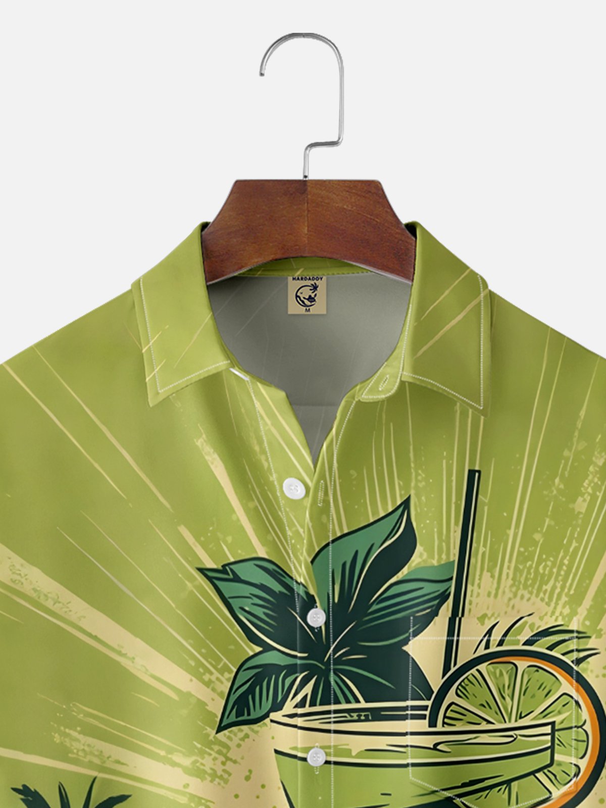 Moisture Wicking Vintage Mid-Century Cocktail Chest Pocket Hawaiian Shirt