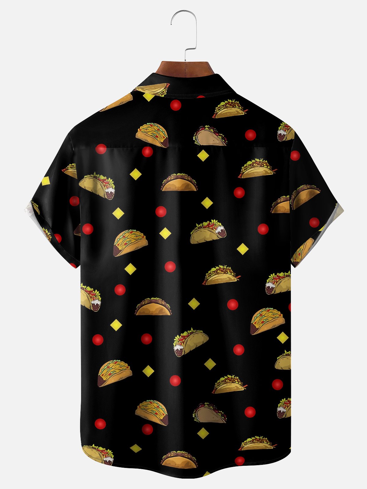 Moisture Wicking Taco Chest Pocket Hawaiian Shirt