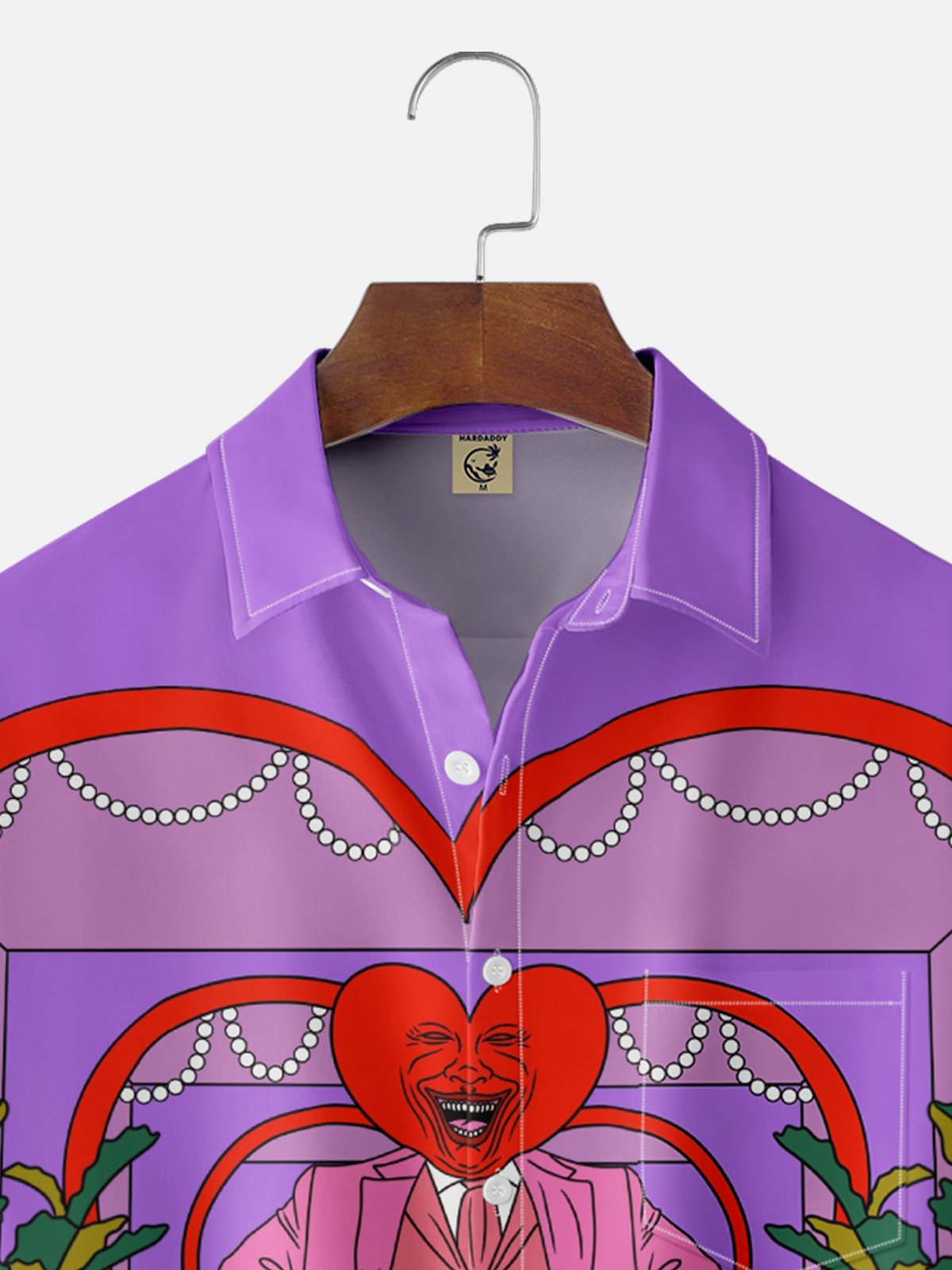 Hardaddy X Artist Janet Johnson Moisture Wicking Abstract Art Chest Pocket Hawaiian Shirt