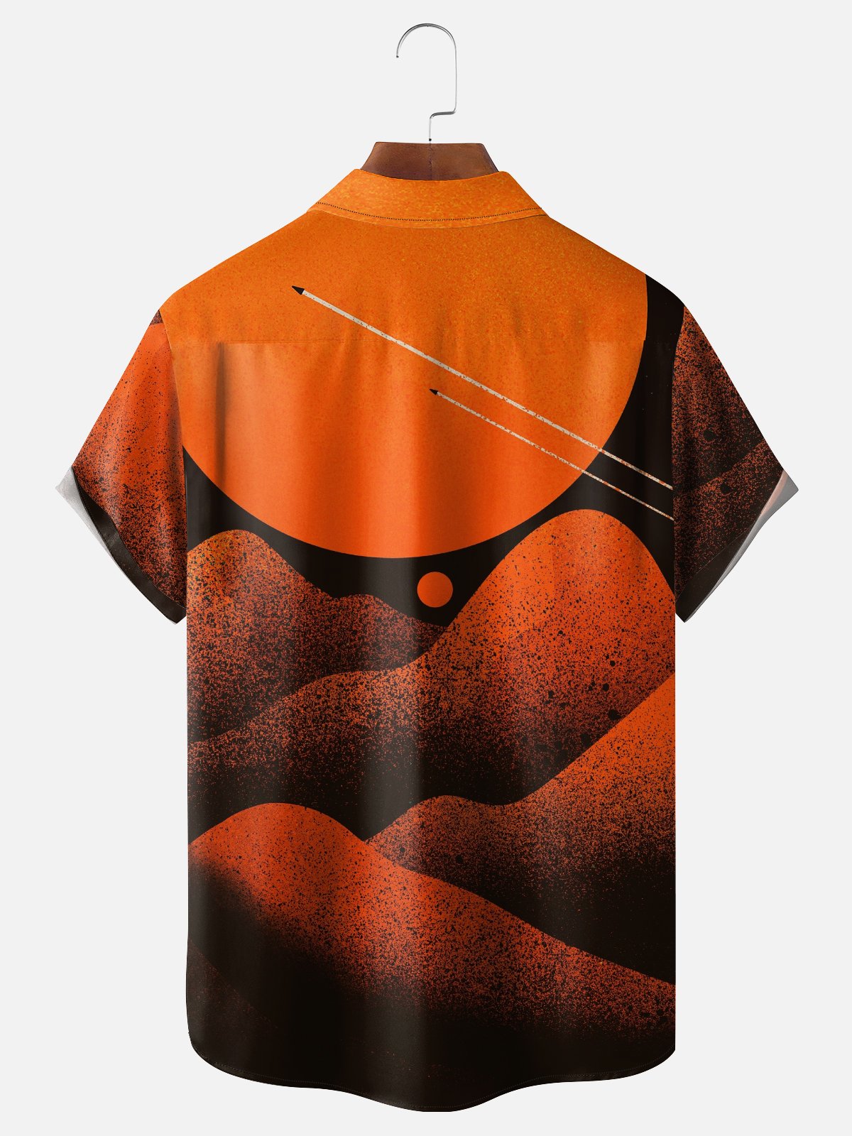 Hardaddy x Stephen Wade Moisture Wicking Abstract Art Geometric Chest Pocket Hawaiian Shirt
