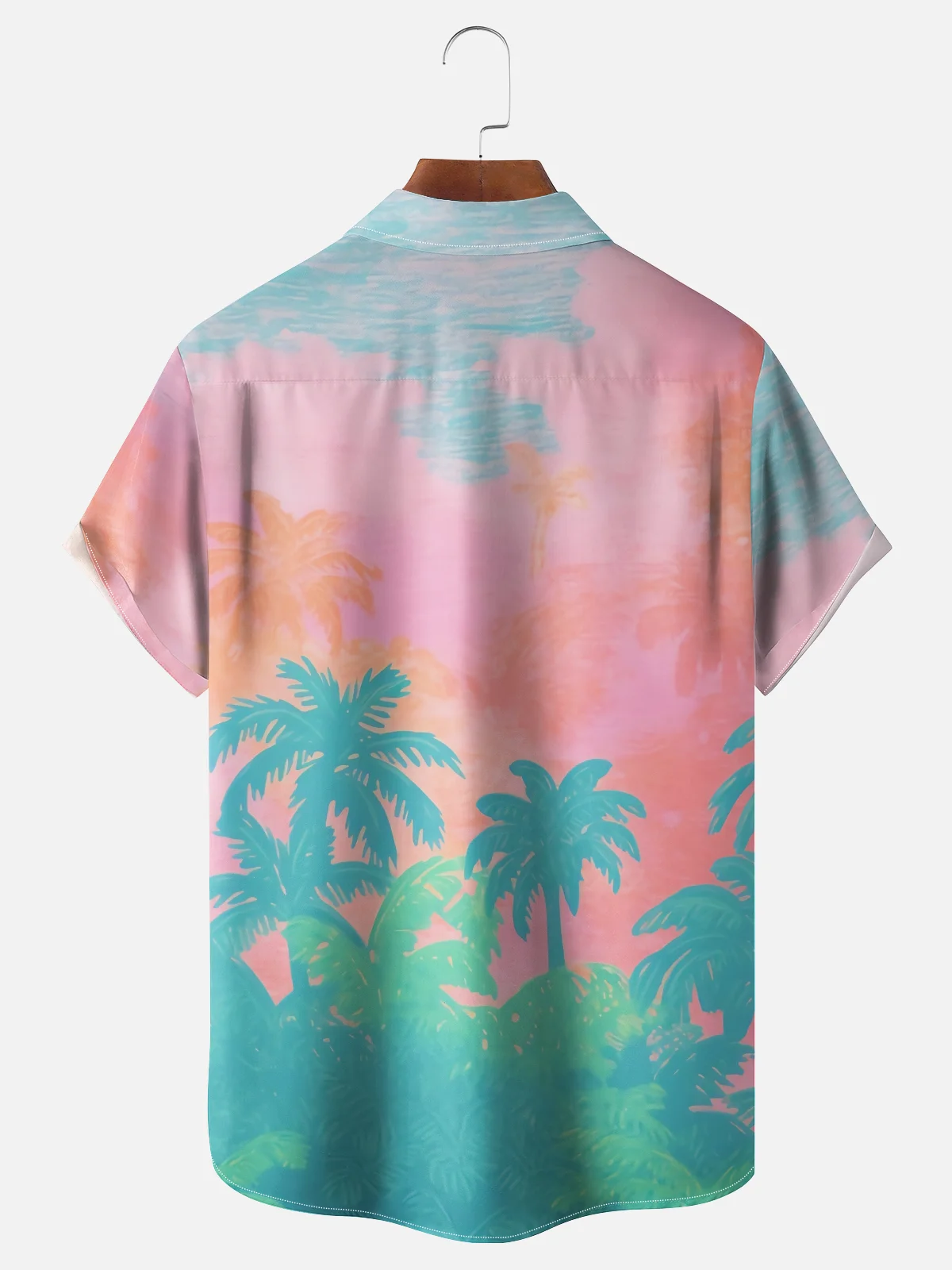 Hardaddy X Kimprut Imut Moisture-wicking Sloth Cocktail Chest Pocket Hawaiian Shirt